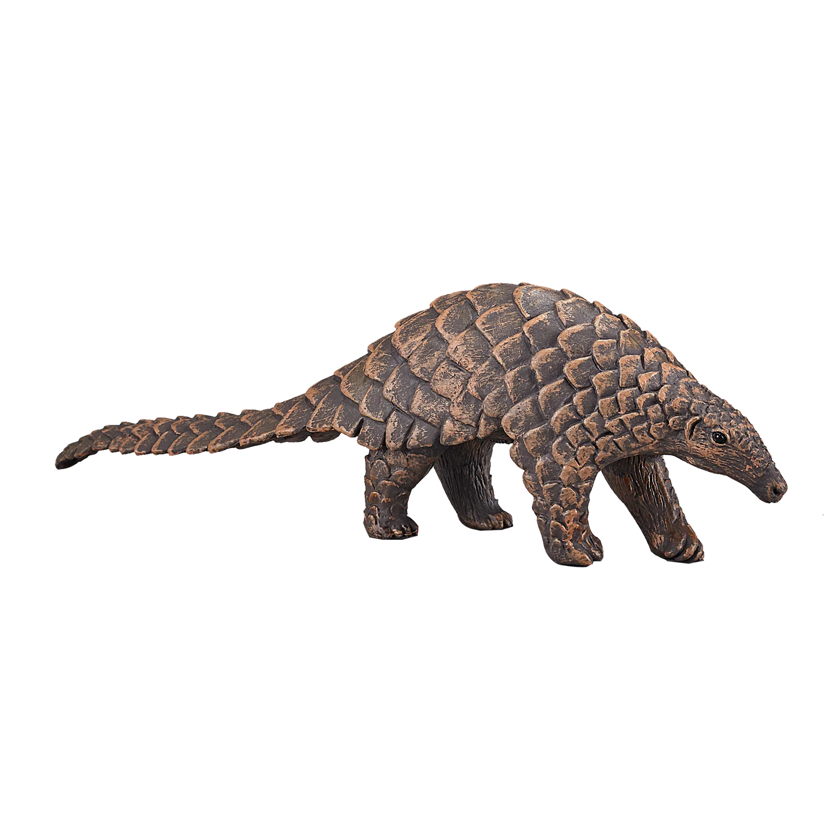 Mojo Indian Pangolin Medium Animal Figure Toy, Unique Wildlife Collectible for Kids