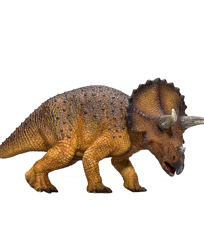 Triceratops XXL Dinosaur Figure Toy, Realistic Prehistoric Collectible for Kids