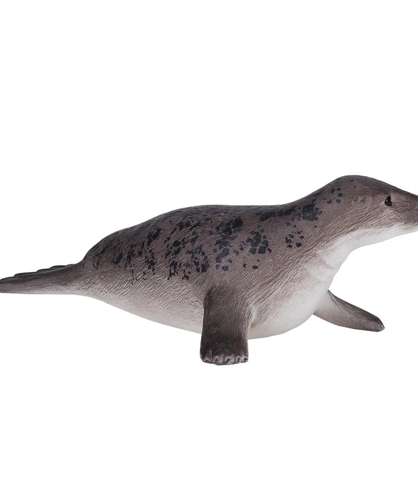 Mojo Grey Seal Large Animal Figure Toy, Realistic Sea Life Collectible for Kids