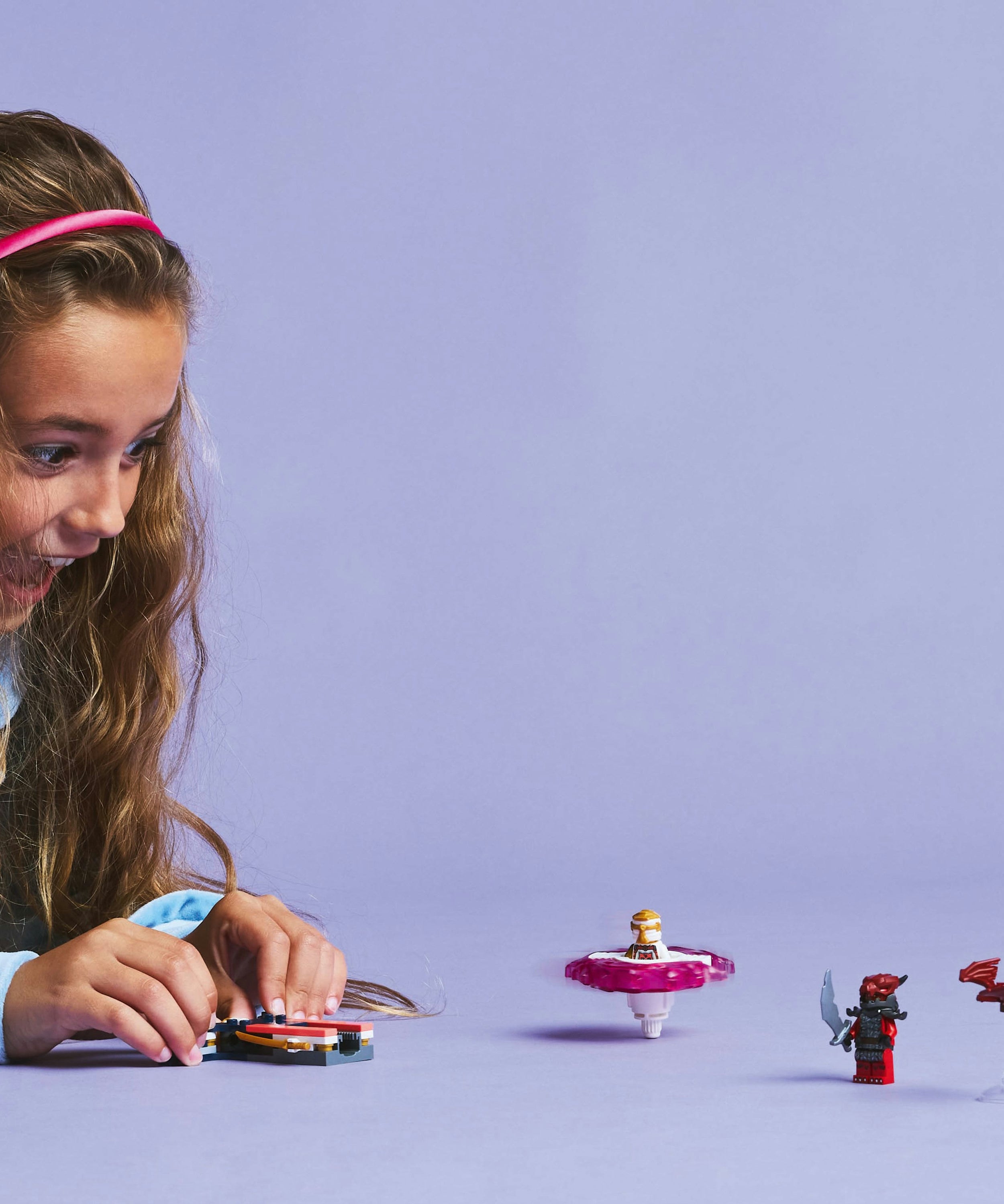 LEGO Ninjago 71824 Sora’s Dragon Spinjitzu Spinner Action Toy for Kids 6+ Boys, Spinjitzu Launcher + Minifigures