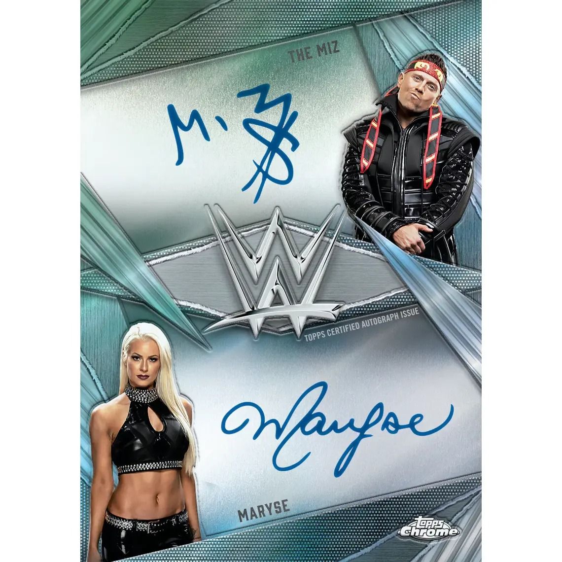 Topps Chrome WWE 2026 Value Box English Trading Cards, WWE Superstar Collectible Card Box with Exclusive Parallels & Autograph Chances