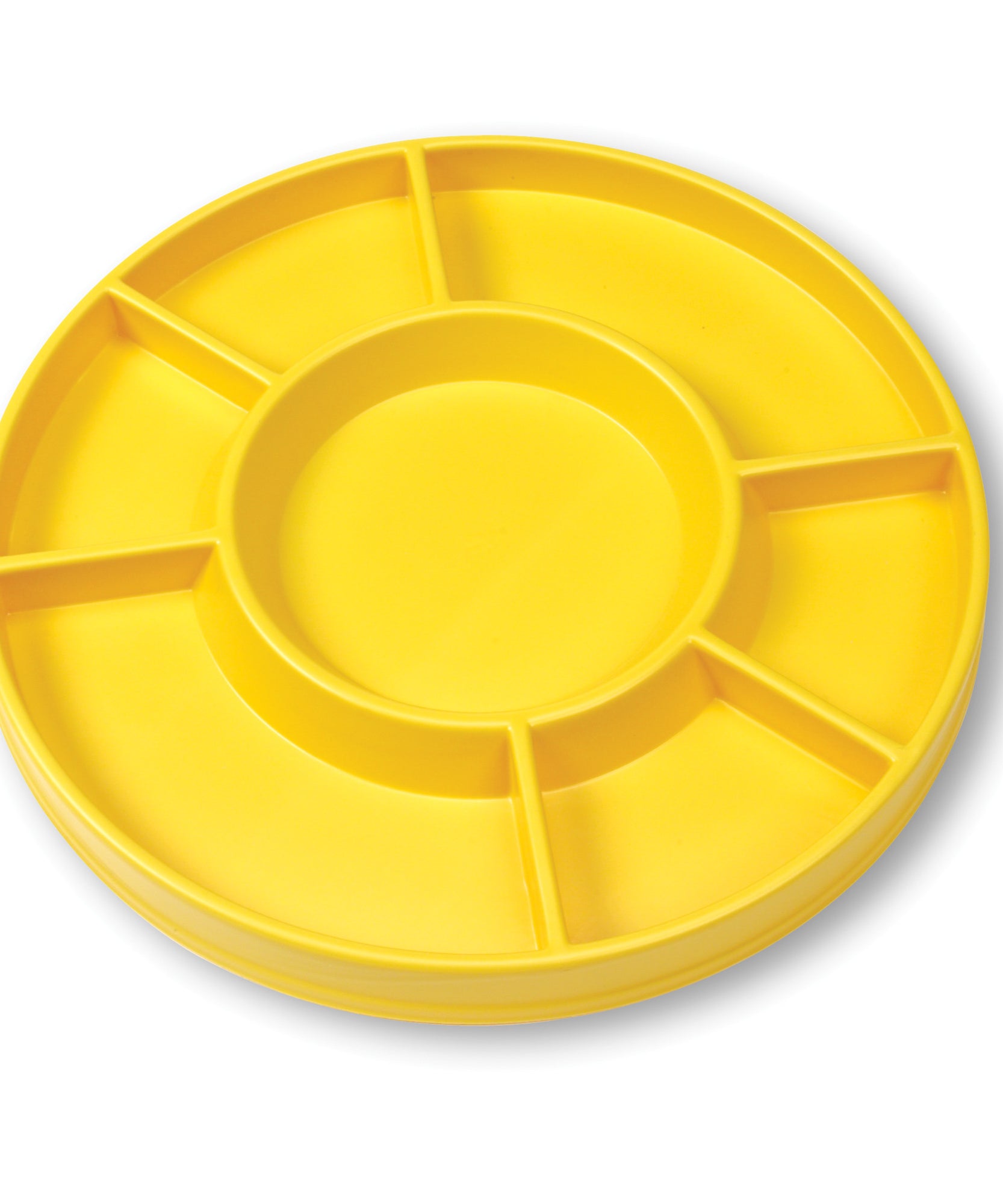 Learning Resources Circular Sorting Tray, 7-Compartment Plastic Tray for Sorting & Classifying, Ages 3+