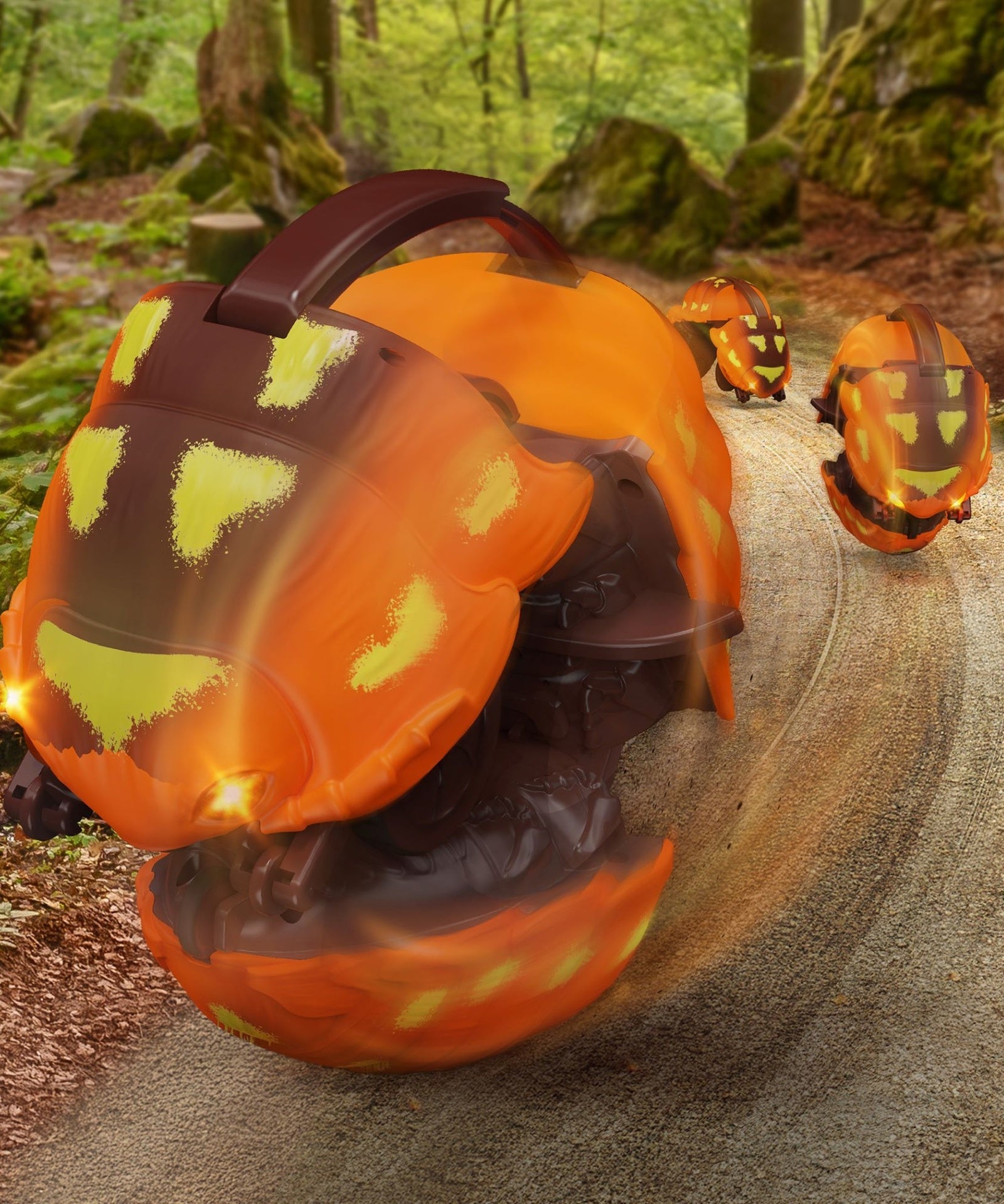 Terra RC Rolling Giant Pillbug | Easy to Control | Remote Control Bug That Rolls, Curls, Races & Balls Up | Glowing LED Eyes | Fun & Educational Insect Toy for Kids | For age 5+