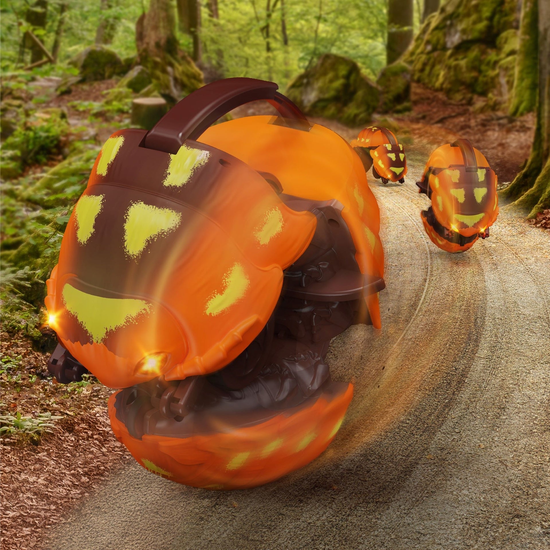 Terra RC Rolling Giant Pillbug | Easy to Control | Remote Control Bug That Rolls, Curls, Races & Balls Up | Glowing LED Eyes | Fun & Educational Insect Toy for Kids | For age 5+