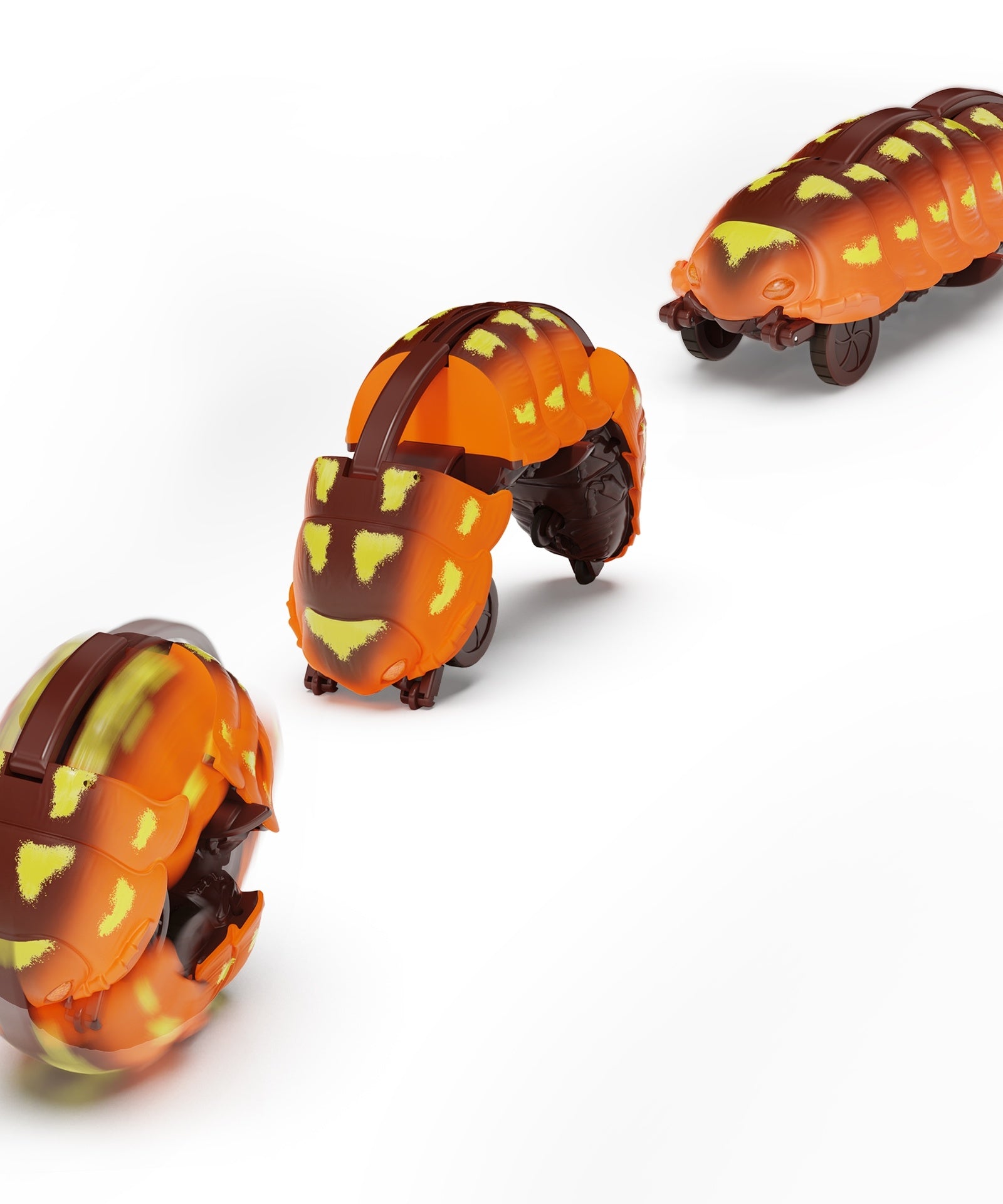 Terra RC Rolling Giant Pillbug | Easy to Control | Remote Control Bug That Rolls, Curls, Races & Balls Up | Glowing LED Eyes | Fun & Educational Insect Toy for Kids | For age 5+