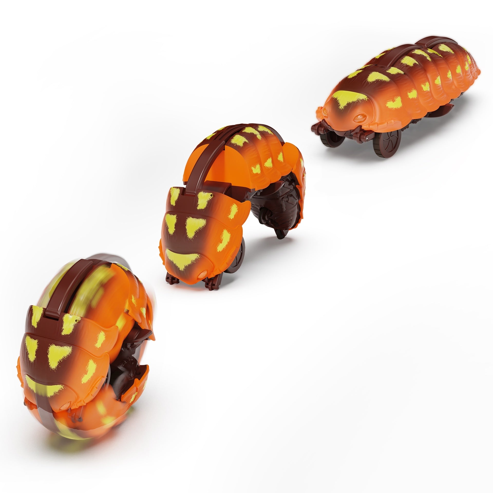 Terra RC Rolling Giant Pillbug | Easy to Control | Remote Control Bug That Rolls, Curls, Races & Balls Up | Glowing LED Eyes | Fun & Educational Insect Toy for Kids | For age 5+
