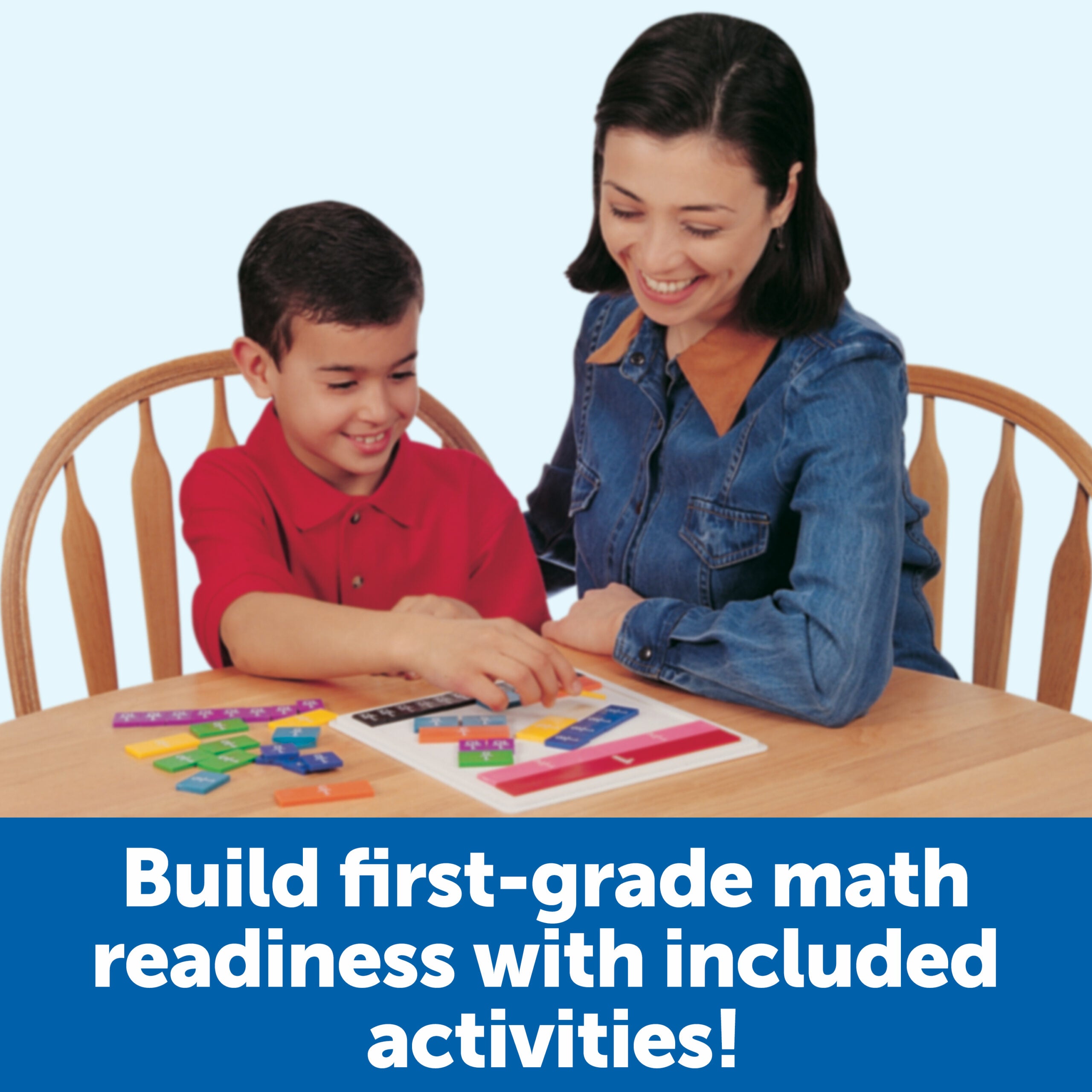 مجموعة بلاط الكسور قوس قزح من Learning Resources مع صينية، مكونة من 51 قطعة مُرمَّزة بالألوان، أداة تعليمية مرئية وعملية للكسور، تتضمن دليل أنشطة وصينية تخزين