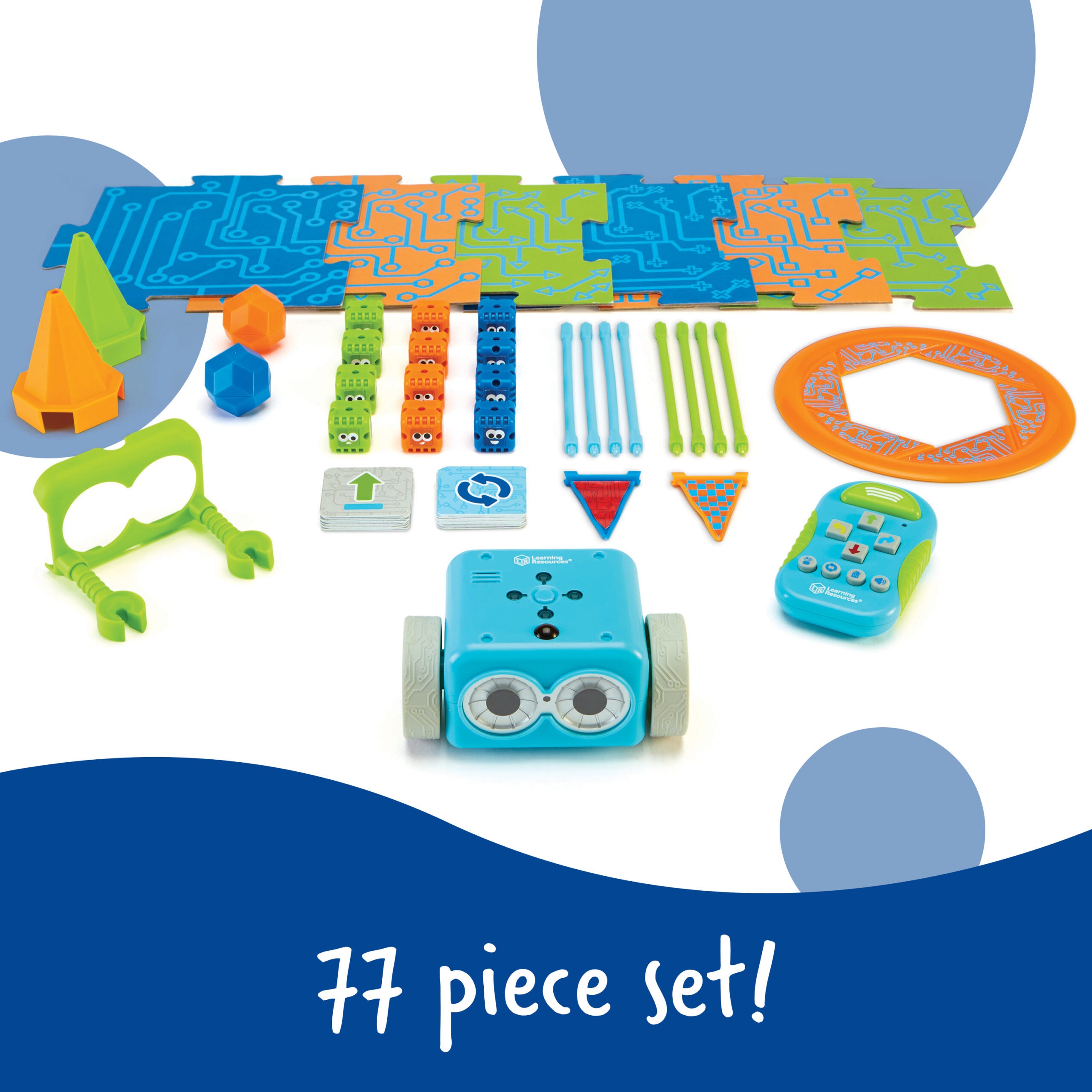 Learning Resources Botley the Coding Robot Activity Set, Hands-On Early Coding and STEM Learning for Kids Aged 5+