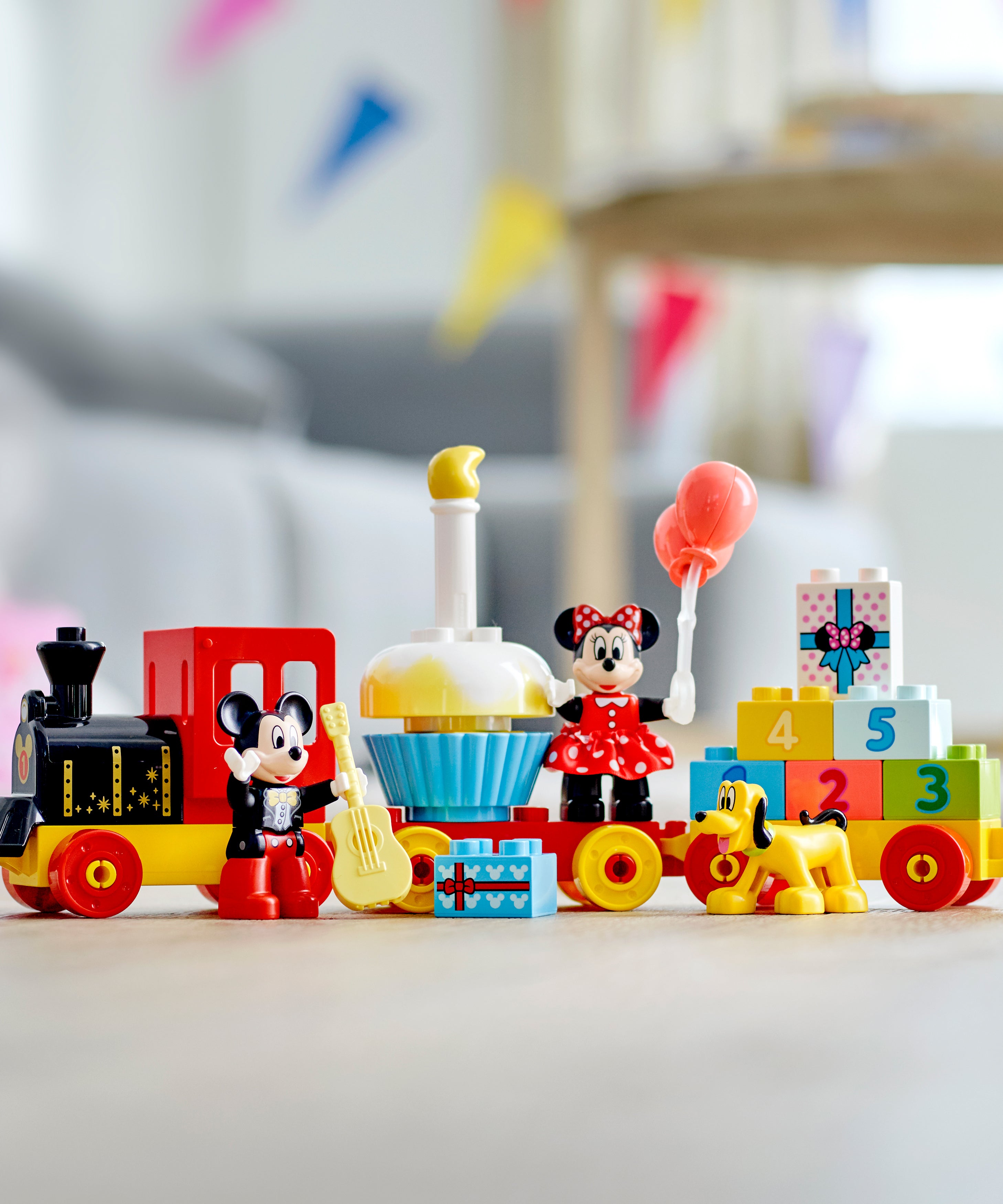 LEGO DUPLO 10941 Mickey & Minnie Birthday Train Playset for Toddlers 2+