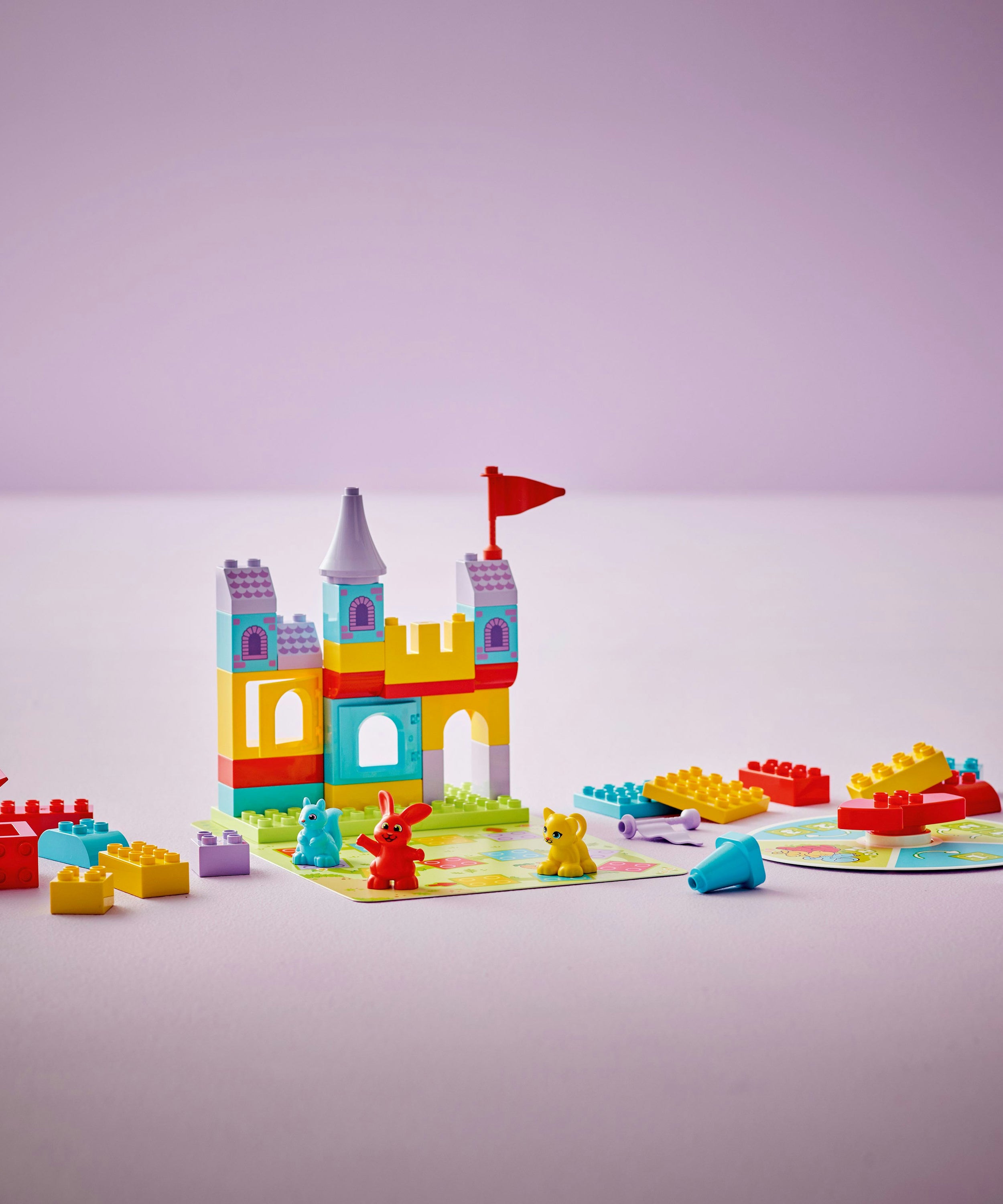 LEGO Duplo 10450 Hopsys Castle Game V29 for Unisex 3+ Interactive Castle Adventure Early Learning Building Set