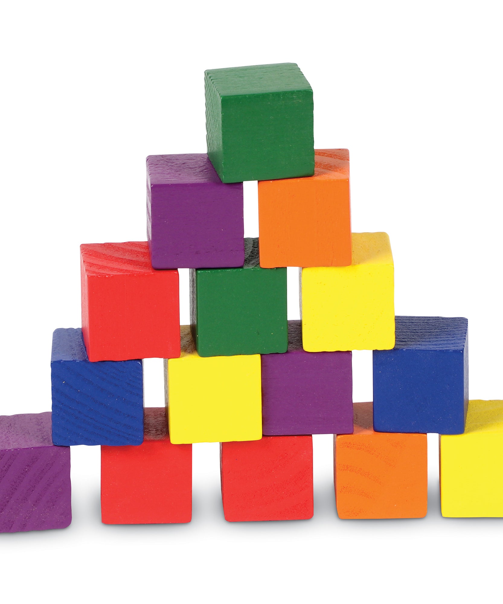 Learning Resources 1" Wooden Colour Cubes, Set of 102, Early Maths Manipulatives for Sorting, Counting & Patterns (Ages 3+)
