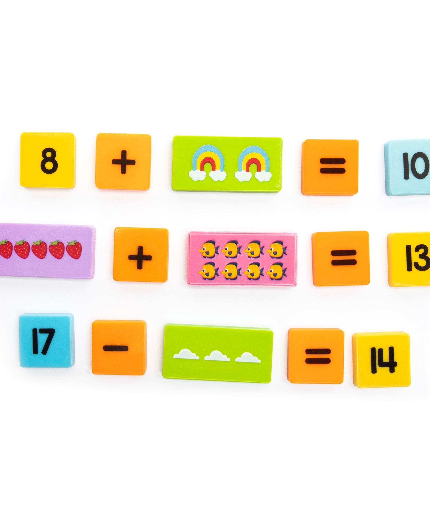 مجموعة دومينو الرياضيات من Learning Resources، مجموعة الجمع والطرح للأطفال، 100 دومينو ملون للعد والتعرف على الأرقام والرياضيات المبكرة، للأعمار من 3 سنوات فما فوق