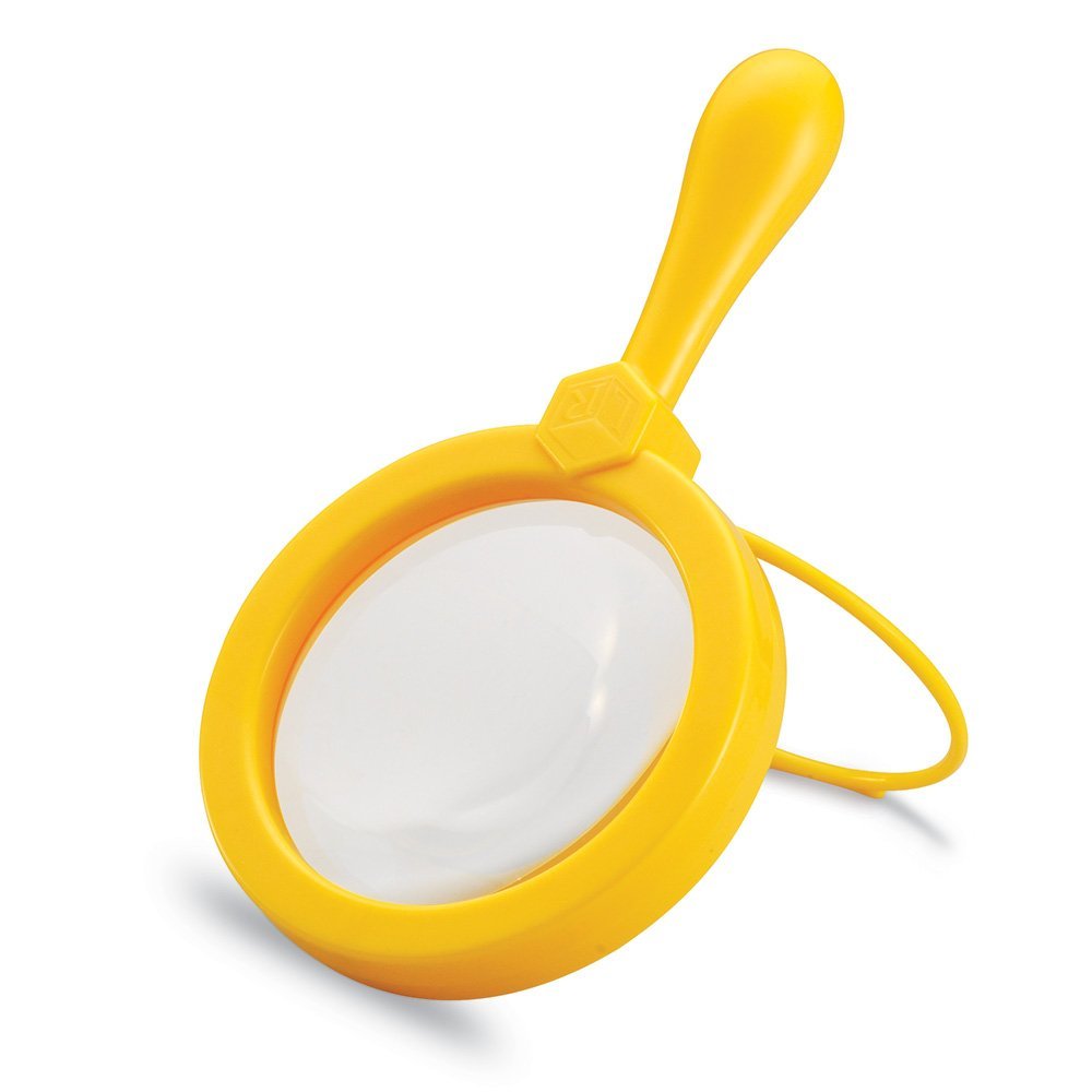 مجموعة من 12 عدسة مكبرة كبيرة الحجم من Learning Resources مع حوامل مدمجة، تكبير 4.5x، مثالية لاستكشاف العلوم والتكنولوجيا والهندسة والرياضيات والعلوم المبكرة، للأعمار من 3 سنوات فما فوق