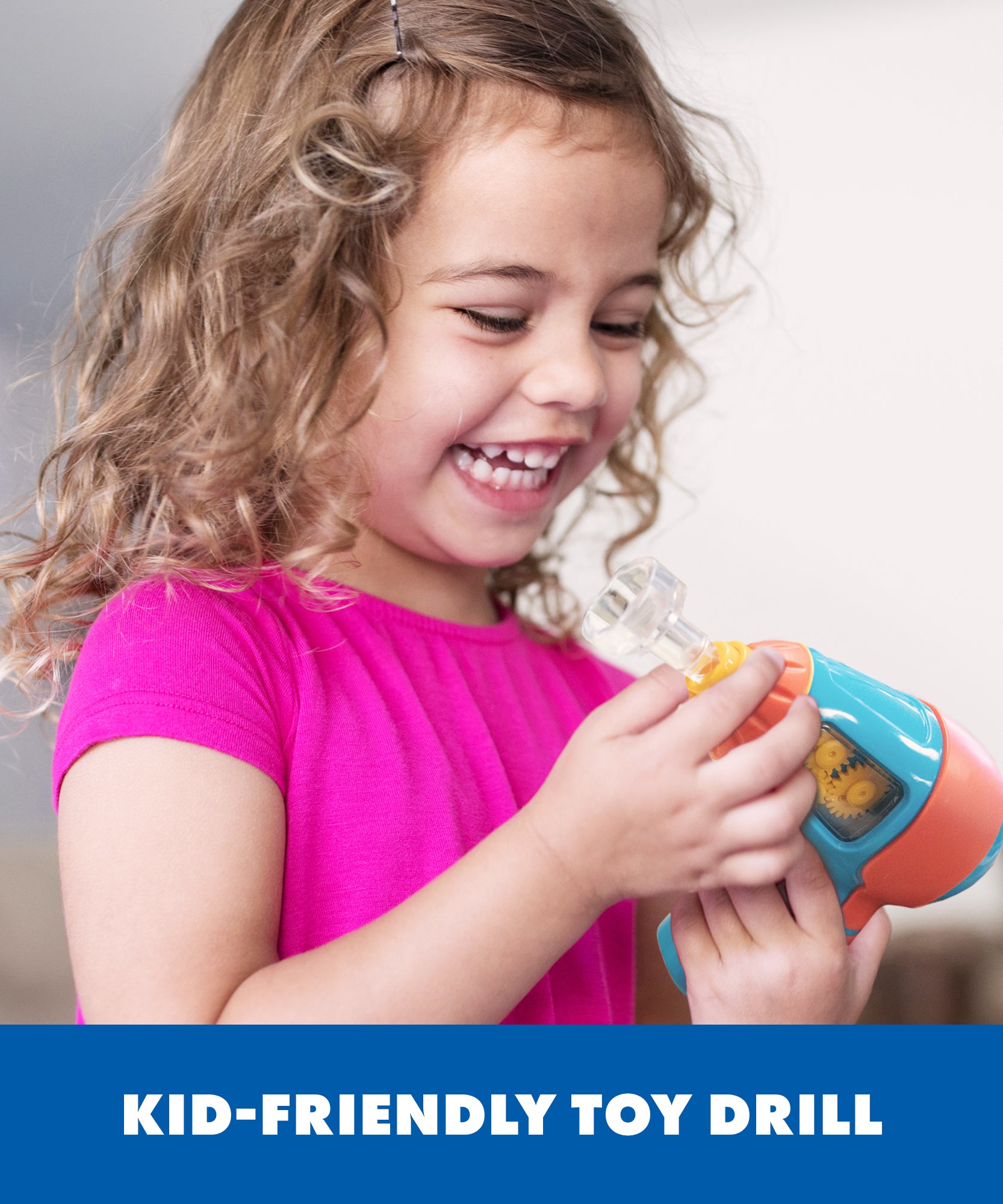 Learning Resources Design & Drill Activity Centre, STEM Construction Toy with Power Drill, Bolts, and Design Cards, Ages 3+