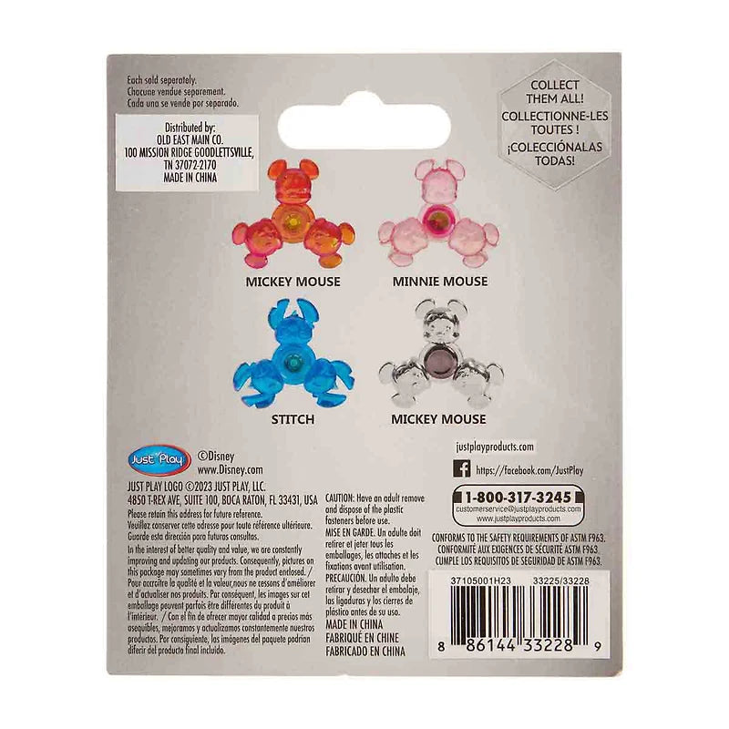 Disney Impulse Character Fidget Spinners - Assorted