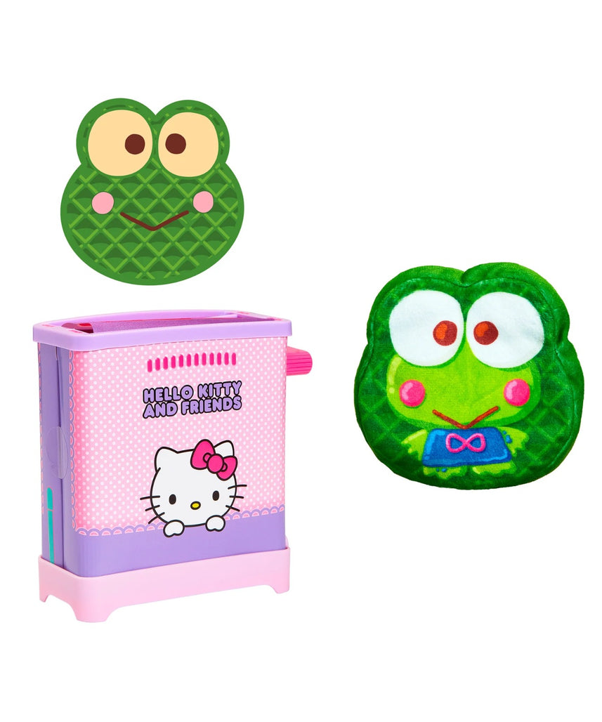 Cookeez Makery Hello Kitty & Friends Toasty Treatz Surprise Scented Plush Toaster Playset Collectible Sanrio Characters 5+