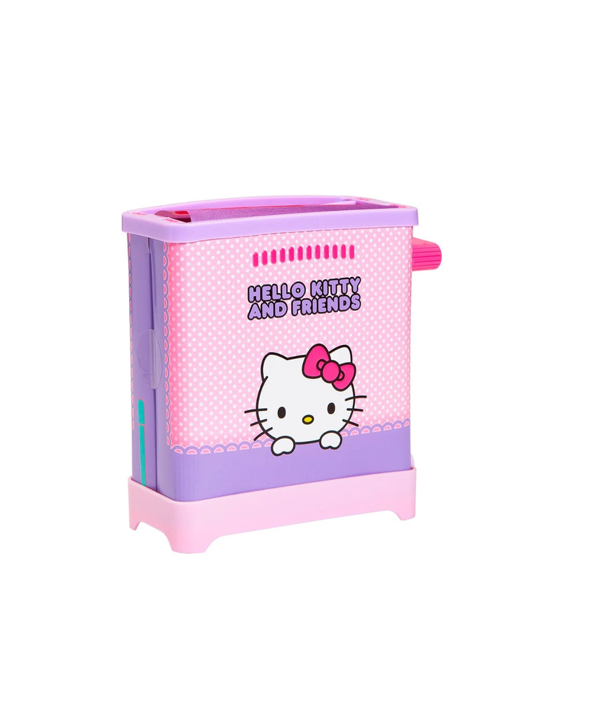 Cookeez Makery Hello Kitty & Friends Toasty Treatz Surprise Scented Plush Toaster Playset Collectible Sanrio Characters 5+