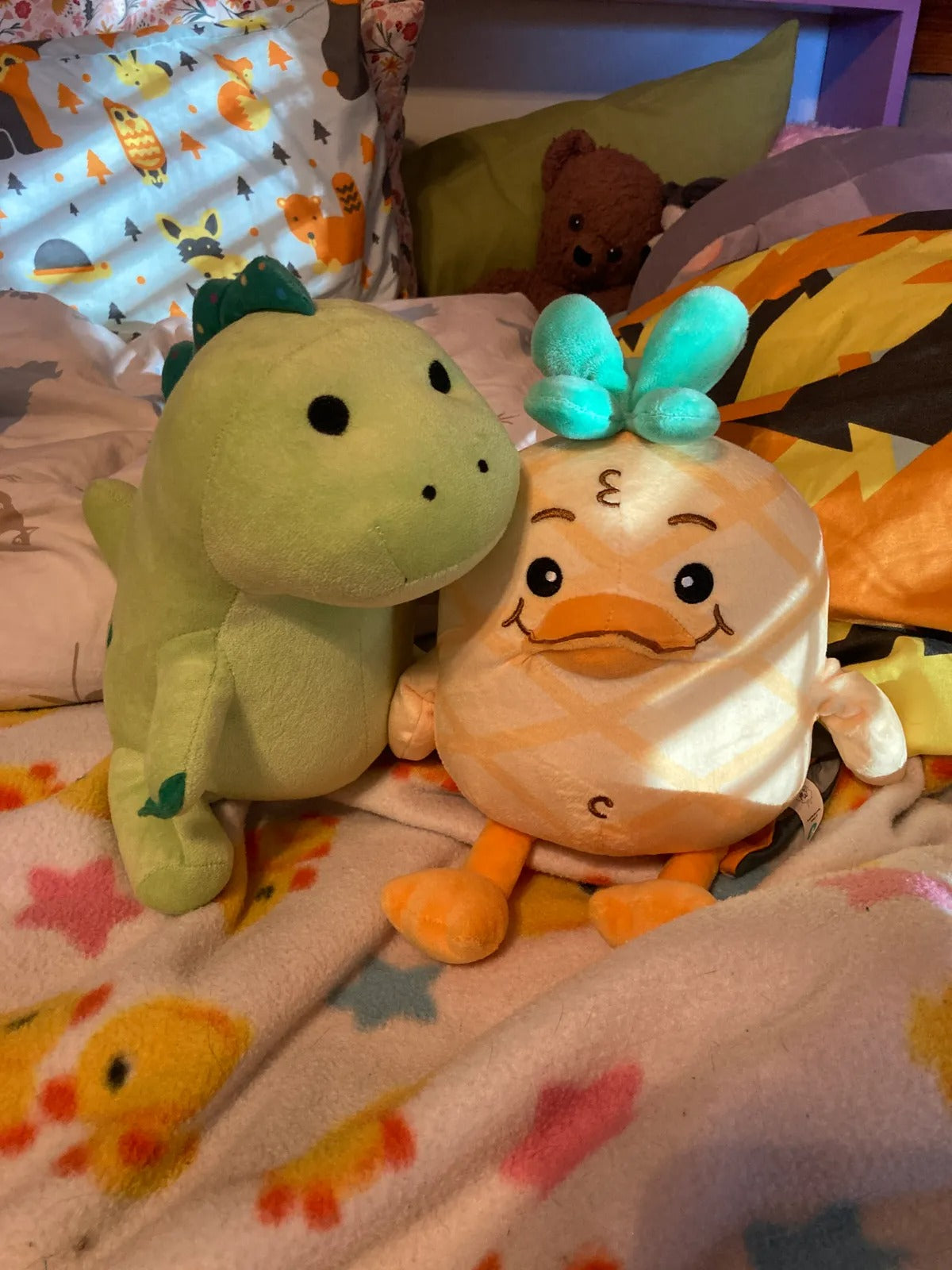 Official Moriah Elizabeth Georgie Plushie, Soft Pineapple-Inspired Stuffed Toy with PP Cotton Filling, 6 × 10 Inches, Collectible Character Plush for Fans and Gifting