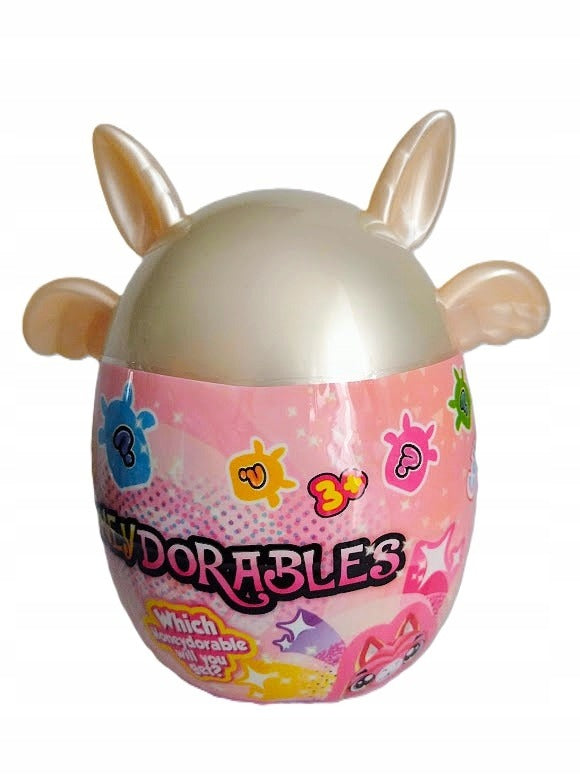Honey Dorable Surprise Plush Toy, Soft Collectible Mystery Bunny Plush, 13 cm Multicolor Stuffed Animal, Random Color Selection, Kids Toy for Ages 3+ Years