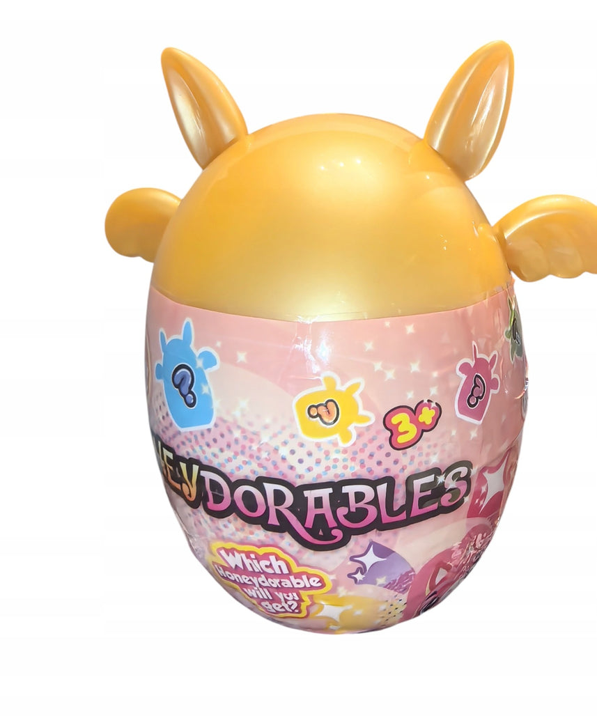 Honey Dorable Surprise Plush Toy, Soft Collectible Mystery Bunny Plush, 13 cm Multicolor Stuffed Animal, Random Color Selection, Kids Toy for Ages 3+ Years