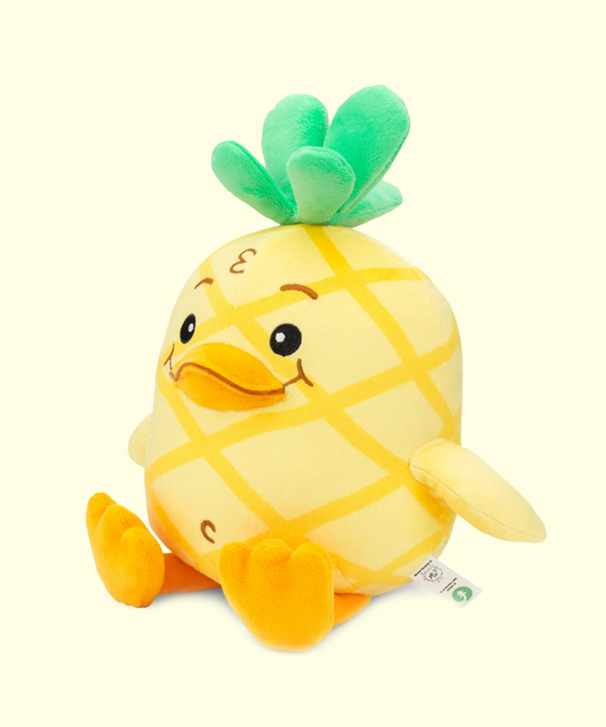 Official Moriah Elizabeth Georgie Plushie, Soft Pineapple-Inspired Stuffed Toy with PP Cotton Filling, 6 × 10 Inches, Collectible Character Plush for Fans and Gifting