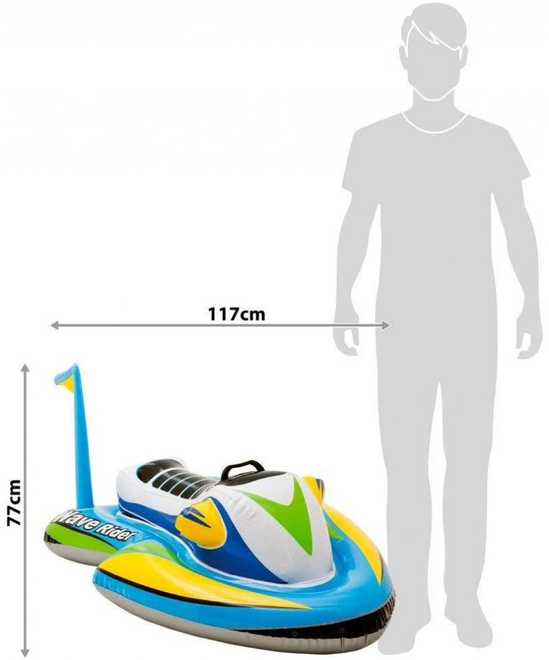 Intex Wave Rider Ride-On Float, Inflatable Water Toy for Kids Ages 3+