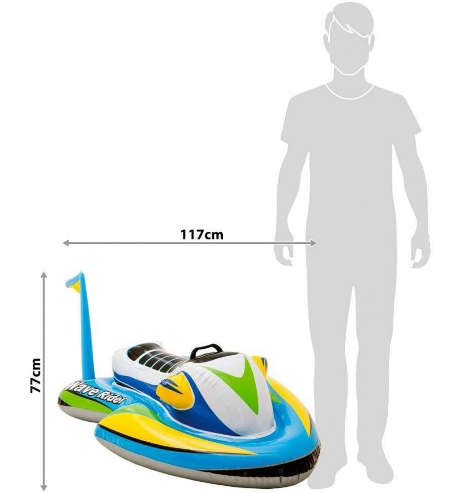 Intex Wave Rider Ride-On Float, Inflatable Water Toy for Kids Ages 3+