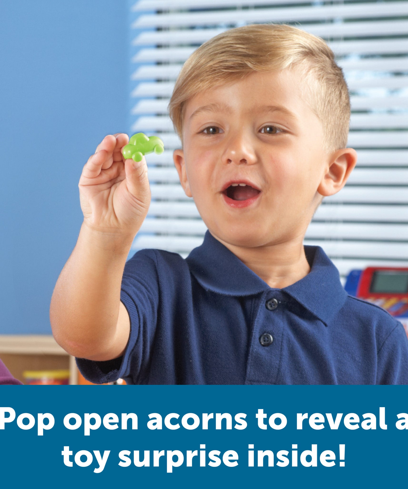 مجموعة أنشطة بلوط الأبجدية من Learning Resources، لعبة محو الأمية المبكرة والصوتيات للأطفال من سن 3 سنوات فما فوق، 26 بلوطًا من قطعتين مع عدادات مطابقة، لعبة التعرف على الحروف لمرحلة ما قبل المدرسة