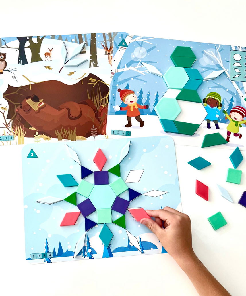 مجموعة أحجيات الفصول والطقس من Learning Resources، 100 قطعة أحجيات، 10 بطاقات أحجيات مزدوجة الجوانب، مفاهيم التعلم في مجالات العلوم والتكنولوجيا والهندسة والرياضيات والاستدامة، مناسبة للأعمار من 5 سنوات فما فوق