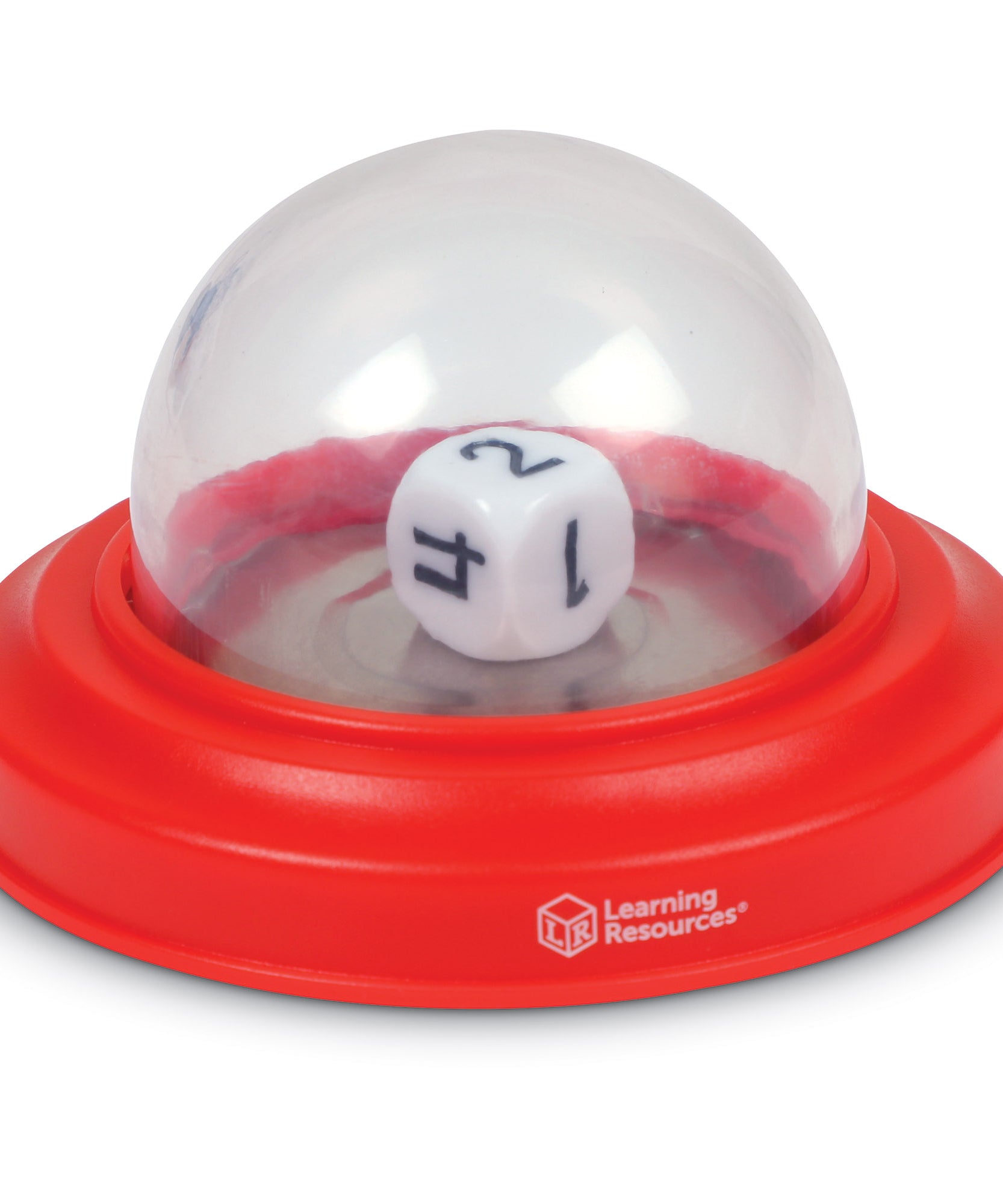 أدوات تفجير النرد من Learning Resources، مجموعة من 2 نرد في قبب، ملحق رياضيات وألعاب ممتع للأطفال، من سن 3 سنوات فما فوق، للاستخدام في الفصل الدراسي والمنزل، أدوات تفجير حمراء وزرقاء مع نرد أرقام ونقاط