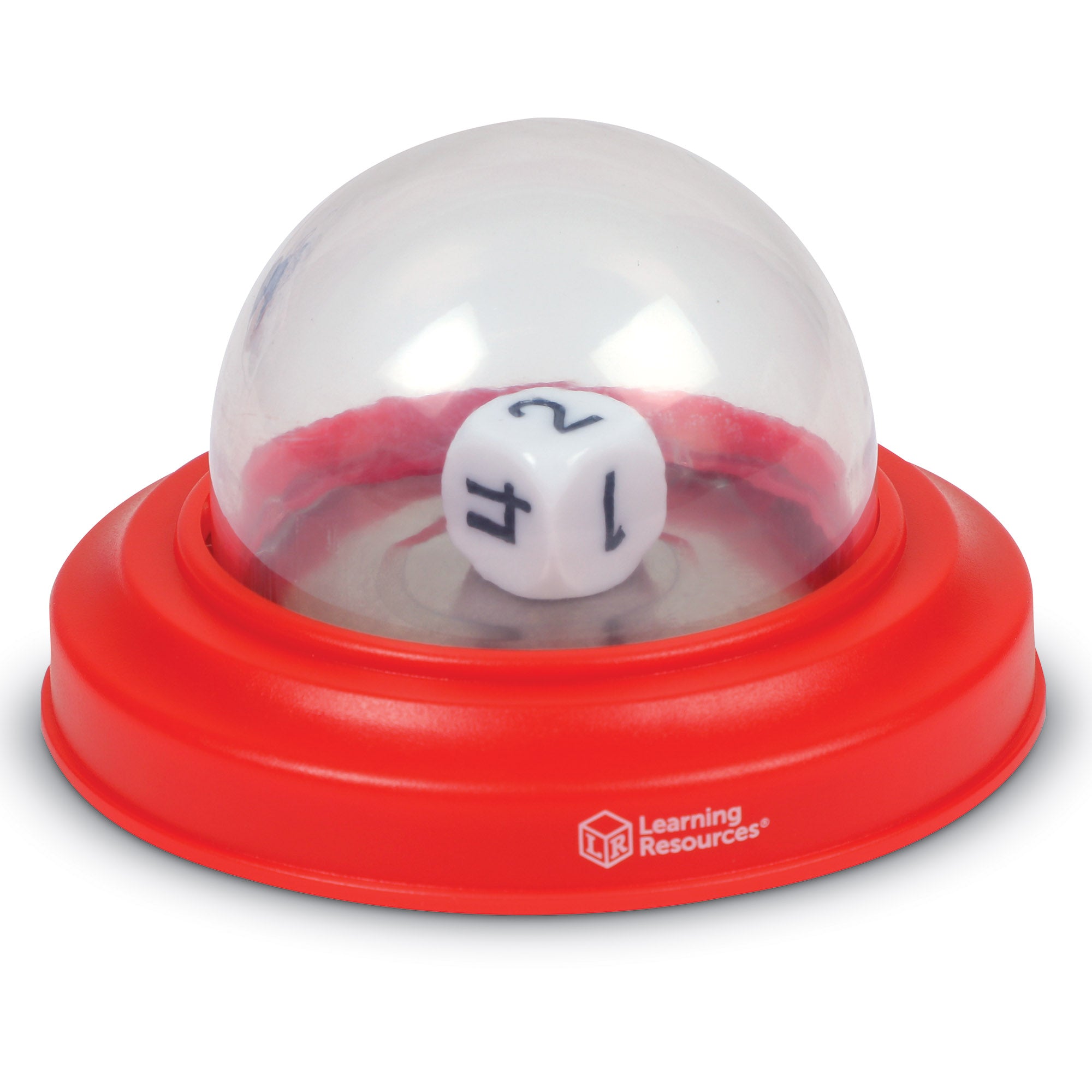 أدوات تفجير النرد من Learning Resources، مجموعة من 2 نرد في قبب، ملحق رياضيات وألعاب ممتع للأطفال، من سن 3 سنوات فما فوق، للاستخدام في الفصل الدراسي والمنزل، أدوات تفجير حمراء وزرقاء مع نرد أرقام ونقاط