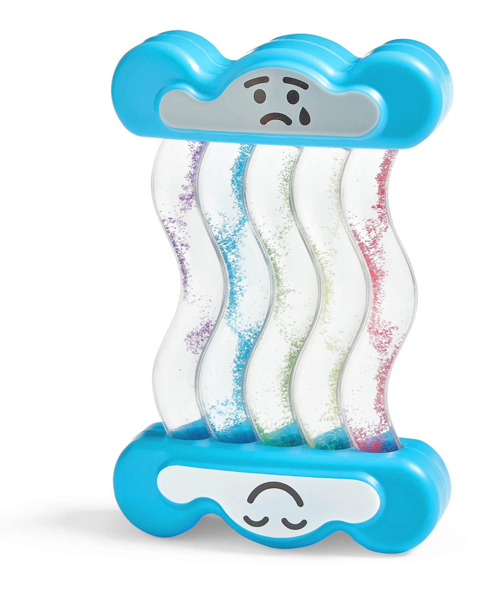 موارد التعلم - لعبة فيدجيت قوس قزح "مشاعري"، لعبة تنظيم المشاعر ثنائية الجوانب، للأعمار من 3 سنوات فما فوق