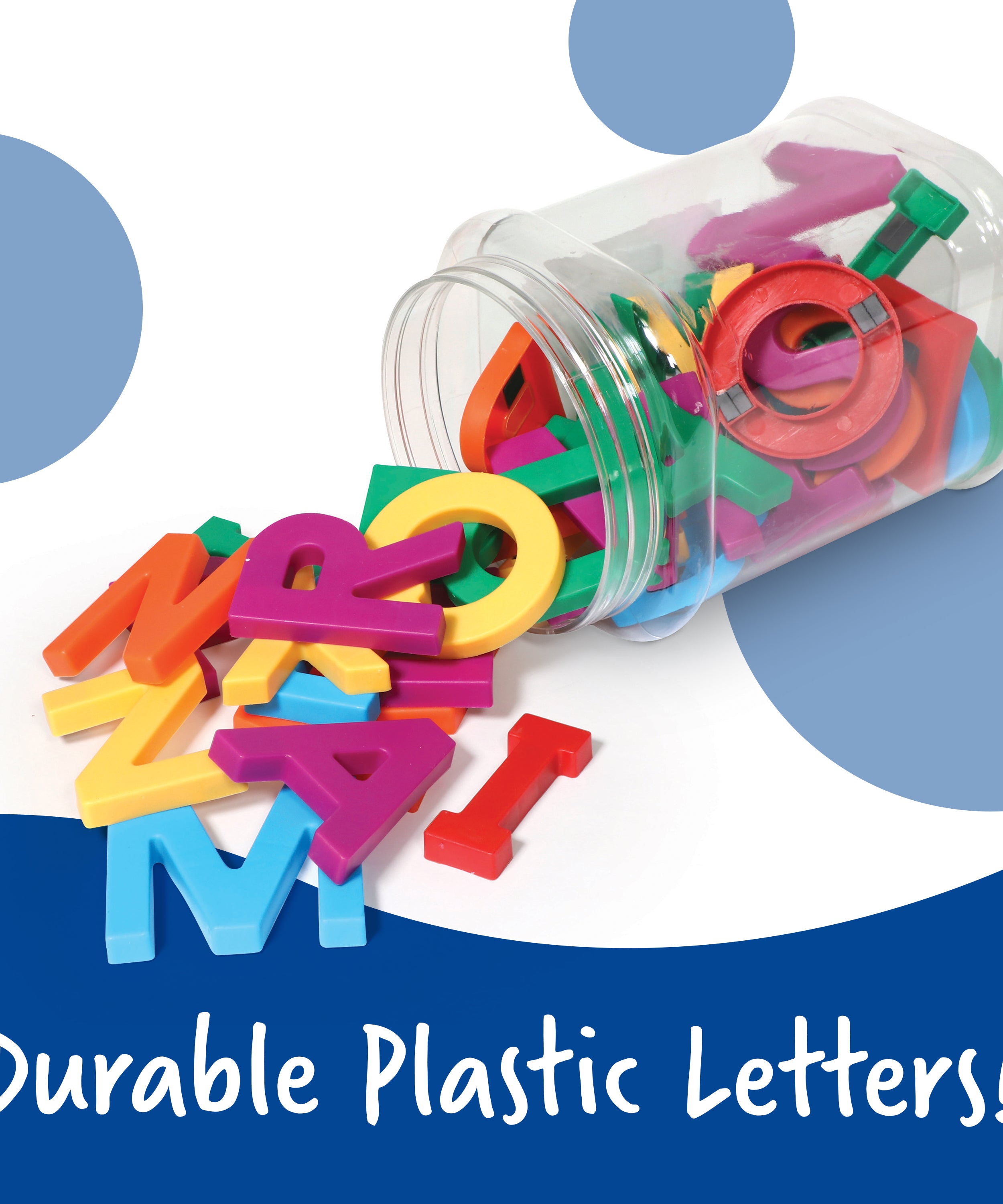 مجموعة حروف أبجدية مغناطيسية كبيرة من Learning Resources، مكونة من 40 قطعة لمحو الأمية المبكرة والتهجئة، كبيرة وسهلة الاستخدام، مثالية للسبورة البيضاء والثلاجات، للأعمار من 3 سنوات فما فوق