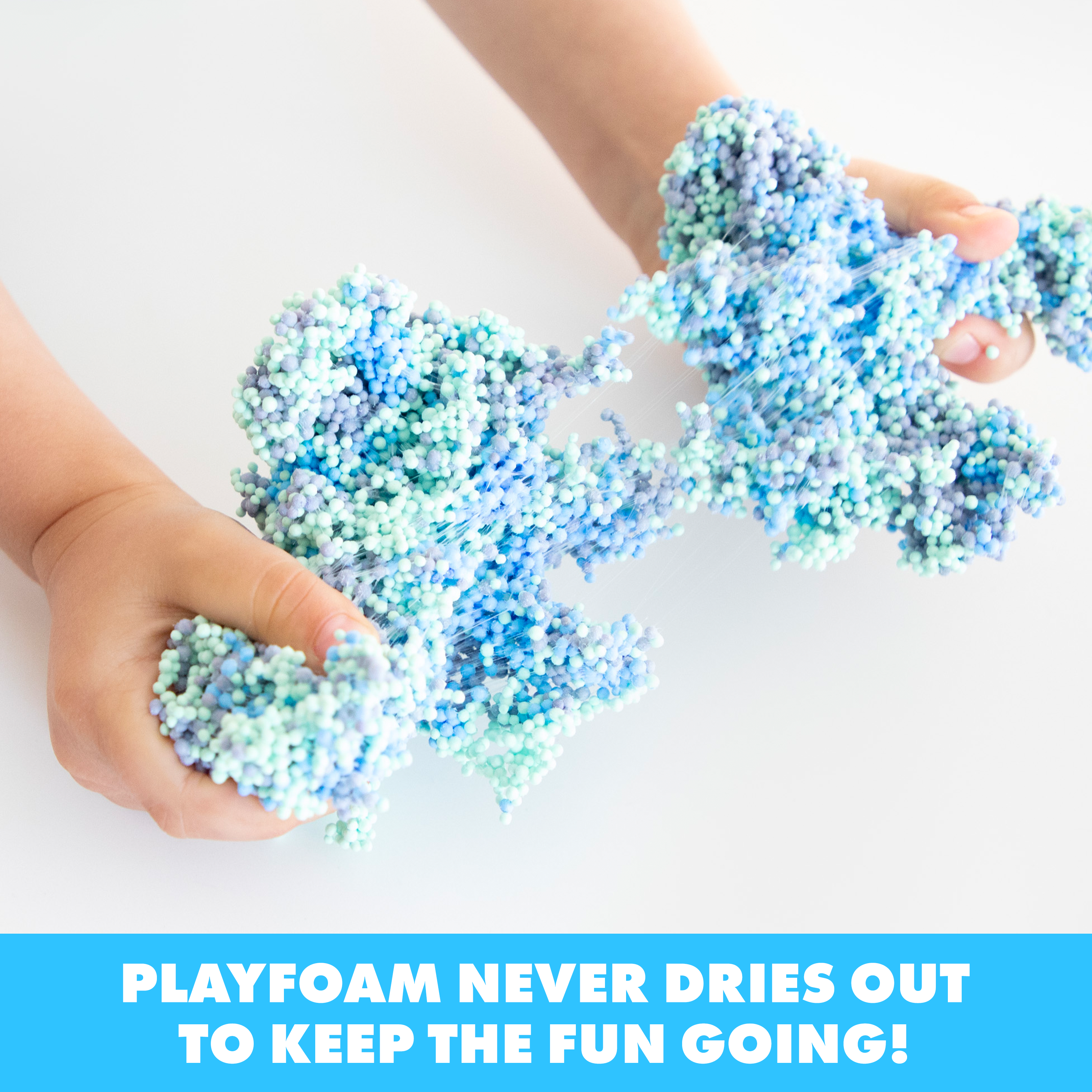 مجموعة أشكال وتعلم الأبجدية من بلاي فوم، ألعاب حسية وتعلم مبكر للحروف، سهلة التنظيف ولا تجف أبدًا، من موارد التعلم