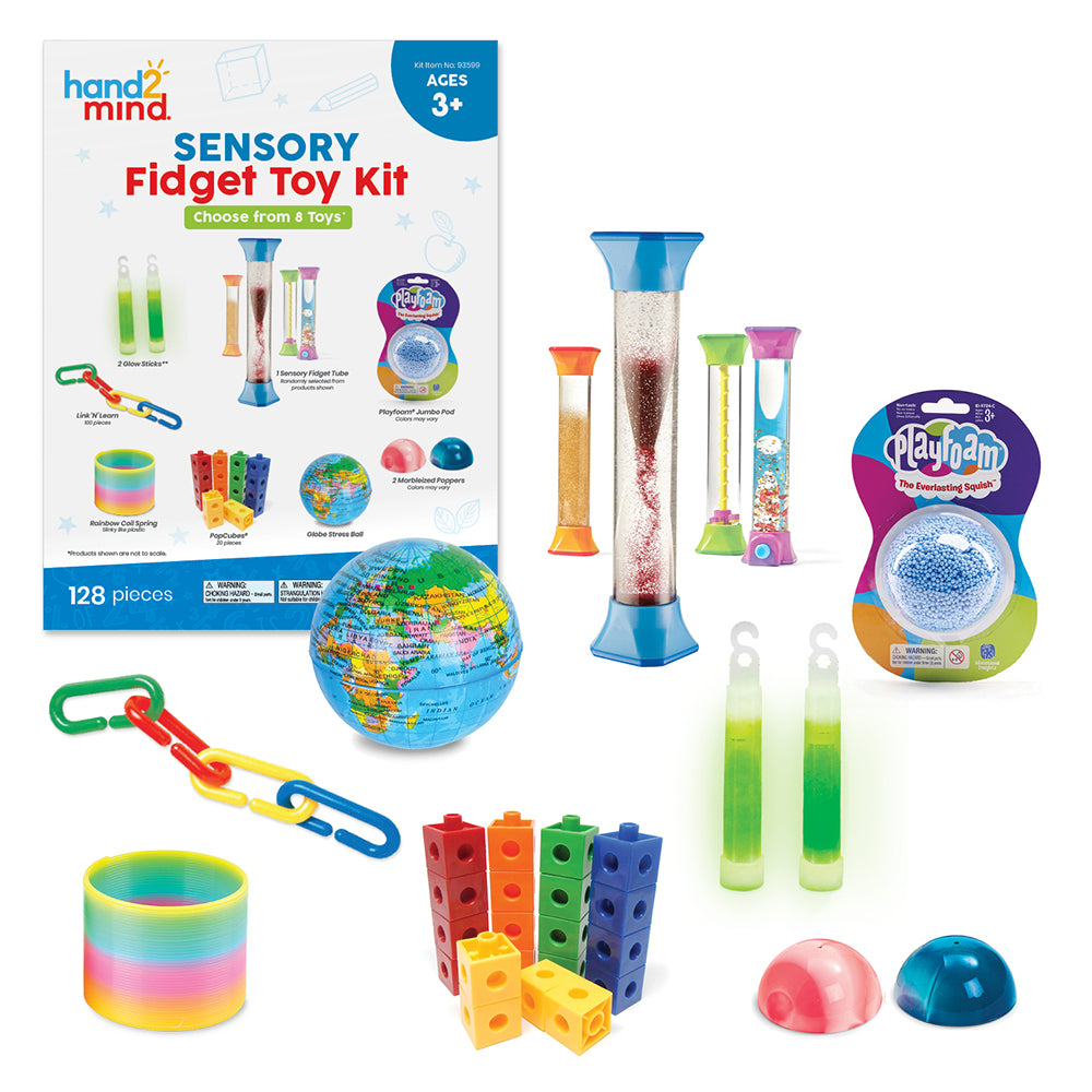 Learning Resources Sensory Fidget Toy Kit, Anxiety Relief and Calming ...
