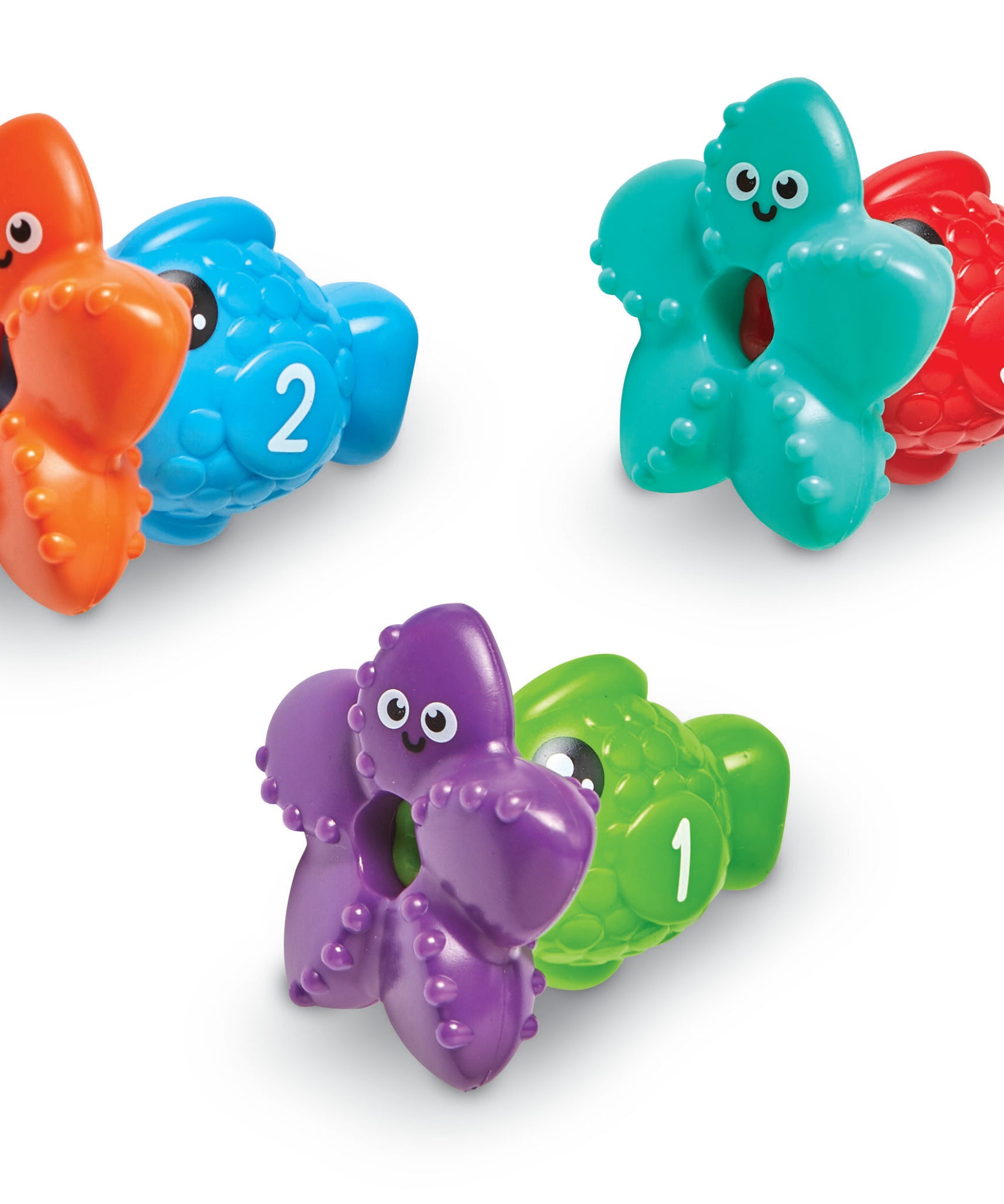 موارد التعلم ستيف القرش المغرفة والرذاذ، لعبة مائية للأطفال الصغار مع سمكة ونجم البحر، حمام، حمام سباحة، وطاولة لعب مائية، للأعمار من 18 شهرًا فما فوق