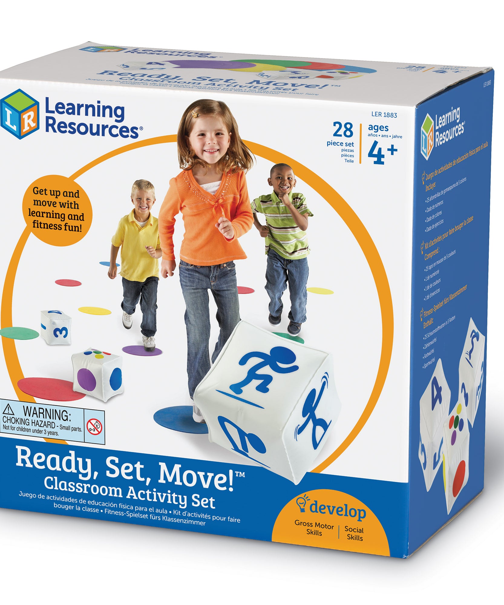 موارد التعلم: جاهز، انطلق، تحرك، مجموعة أنشطة صفية للتعلم النشط وتنمية المهارات المبكرة (للأعمار من 4 سنوات فما فوق)