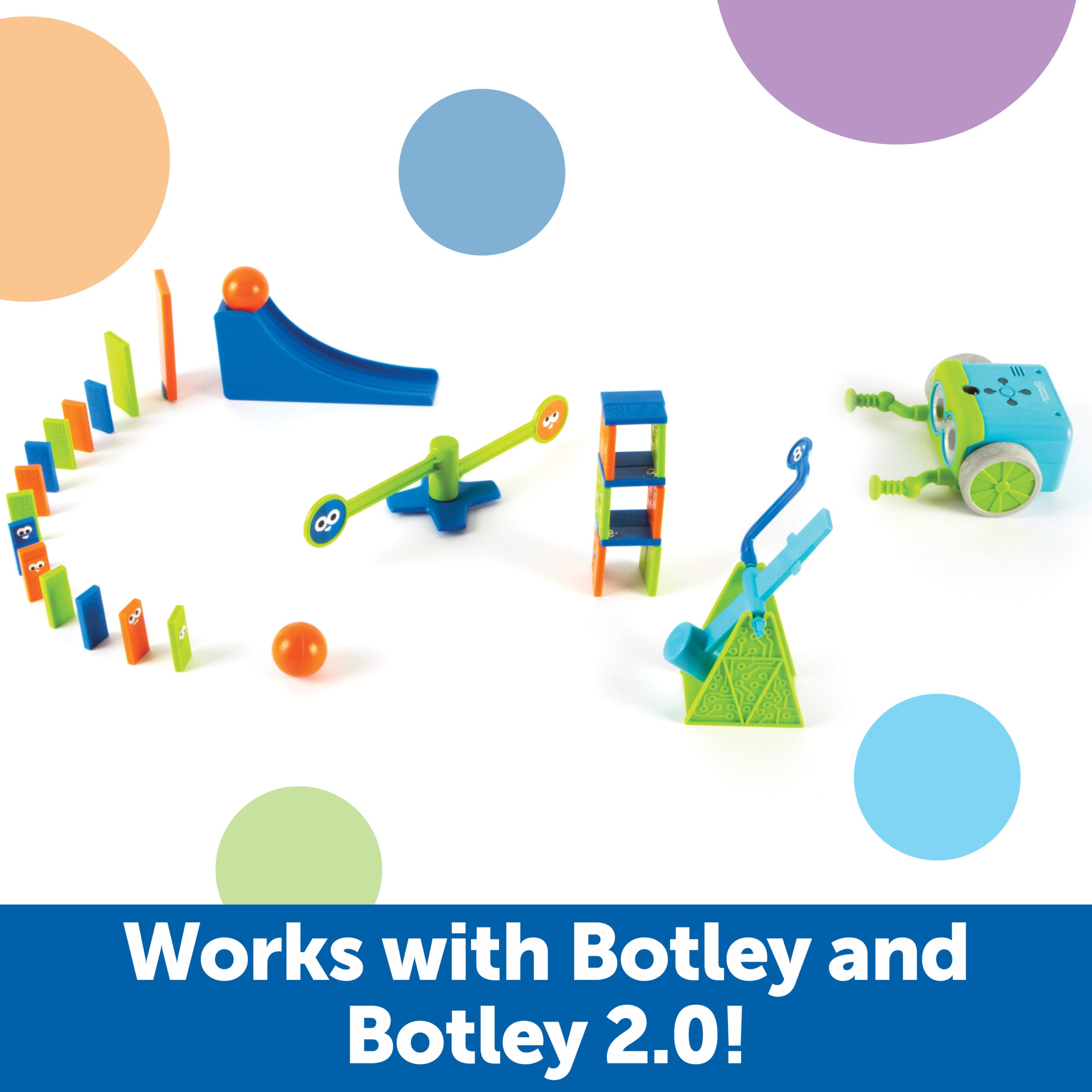 Learning Resources Botley the Coding Robot Action Challenge Accessory Set, 38-Piece STEM Set for Coding Fun (Botley Robot Sold Separately)