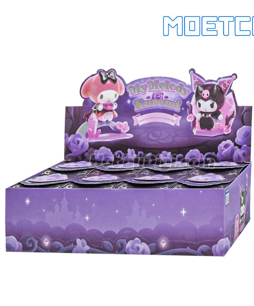 مجسمات مويتش سانريو ماي ميلودي وكورومي فلورال سيكريت ريلم بلايند بوكس ​​- لعبة عشوائية قابلة للتجميع، قطعة واحدة، مجسمات ومقتنيات مفاجئة غامضة، للأعمار من 6 سنوات فما فوق