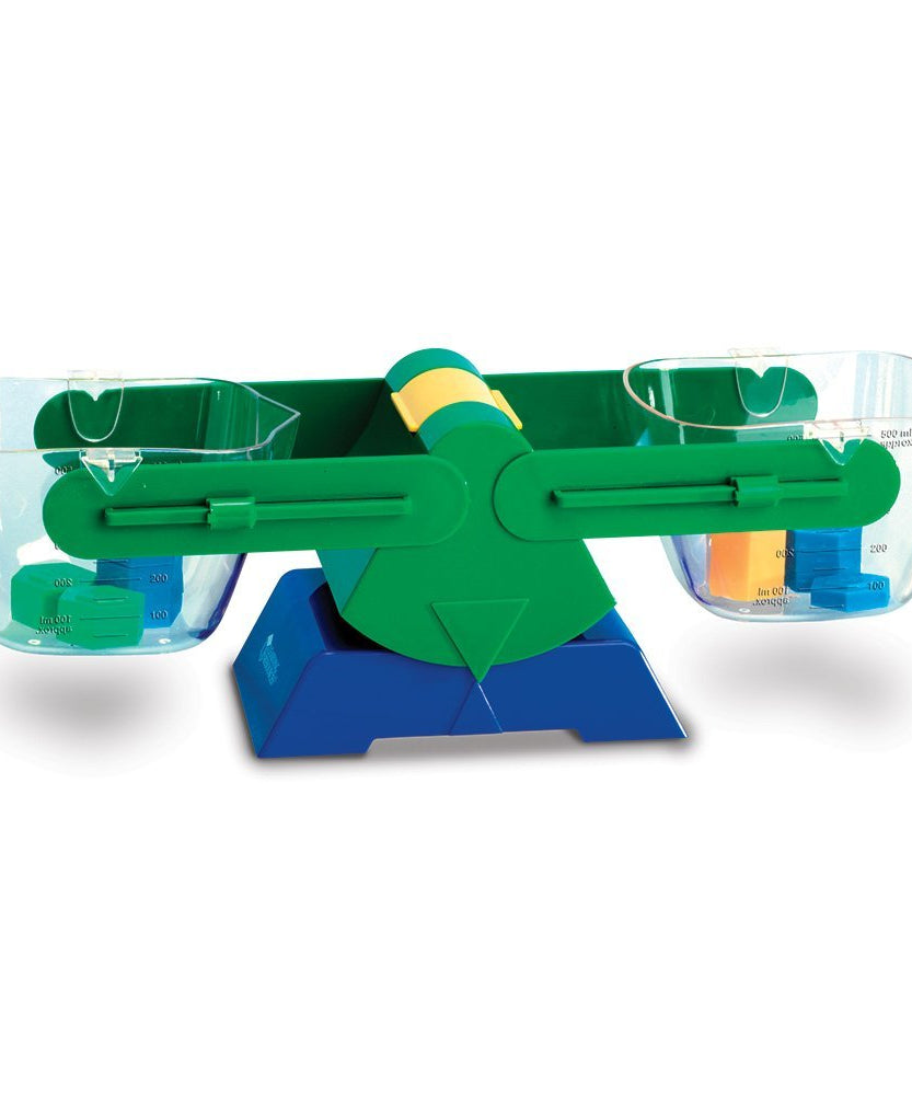 Learning Resources Bucket Balance, Teaches Weight & Measurement, Half-Litre Buckets, Ages 3+