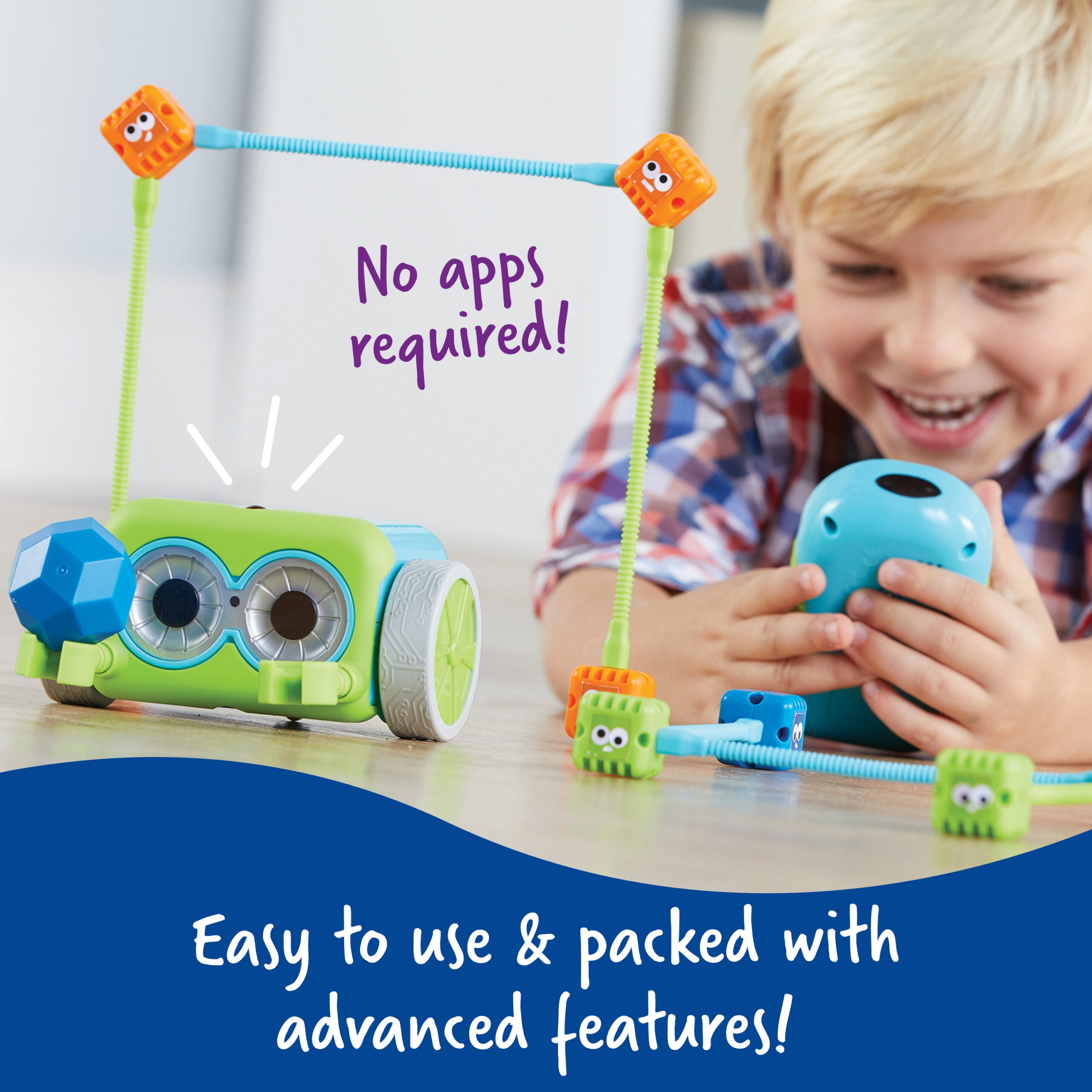 Learning Resources Botley the Coding Robot Activity Set, Hands-On Early Coding and STEM Learning for Kids Aged 5+