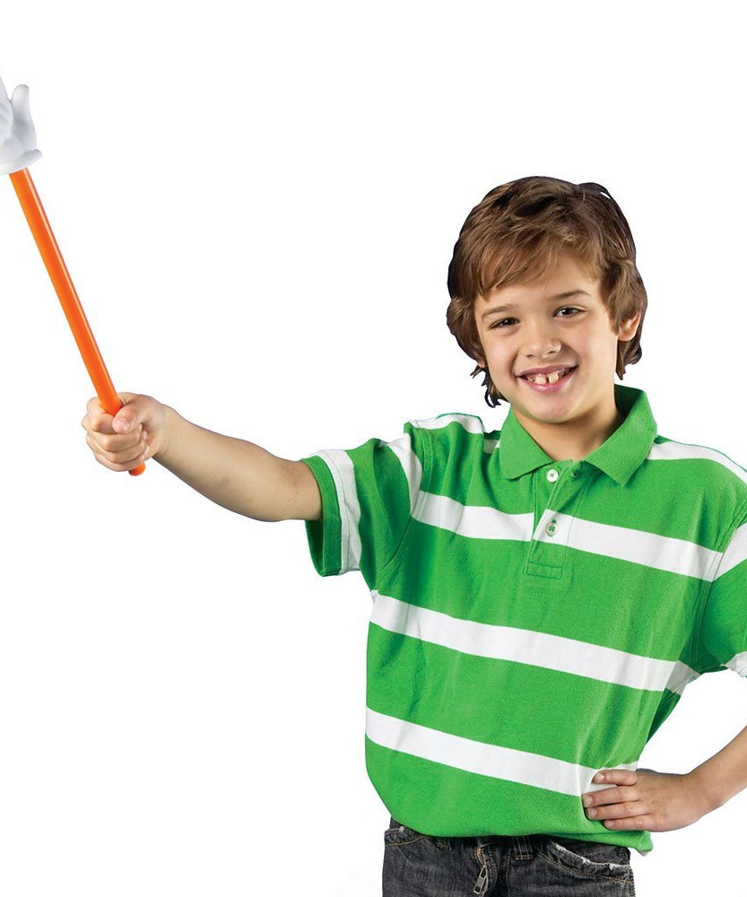 مؤشرات يد الطالب من Learning Resources، مجموعة من 3، أداة مؤشر تفاعلية للفصل الدراسي للسبورة البيضاء والعروض التقديمية والأنشطة الجماعية، تتضمن اللون الأحمر والأزرق والأخضر، 38 سم لكل منها