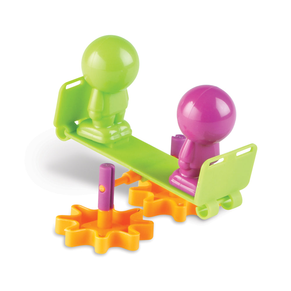 مجموعة STEM للهندسة والتصميم في ملعب التعلم، 104 قطعة، ألعاب STEM عملية للأطفال، تتضمن بطاقات تحدي ودليل أنشطة متعدد اللغات، للأعمار من 5 سنوات فما فوق