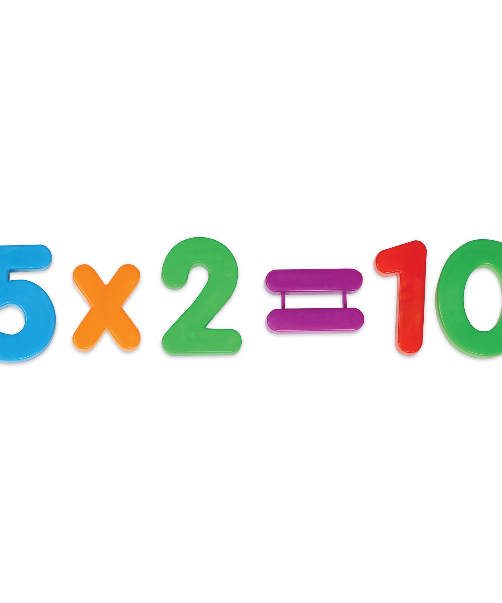 موارد التعلم - أرقام وعمليات مغناطيسية جامبو، مجموعة من 36 قطعة لمهارات الرياضيات المبكرة، مغناطيسات أرقام ورموز كبيرة وسهلة الاستخدام، مثالية للسبورة البيضاء والثلاجات، للأعمار من 3 سنوات فما فوق