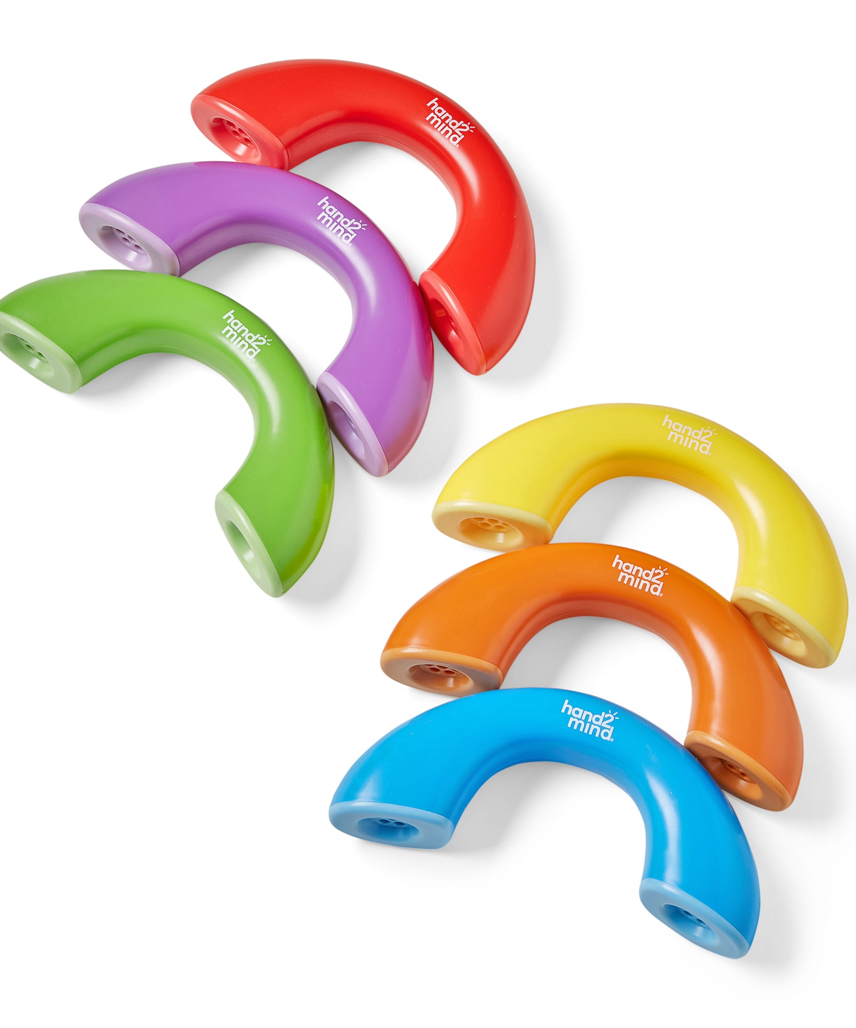 Learning Resources Phoneme Phones (Set of 6), Phonics and Speech Therapy Tool for Building Phonemic Awareness, Whisper Reading, and Pronunciation Practice, Ages 3+