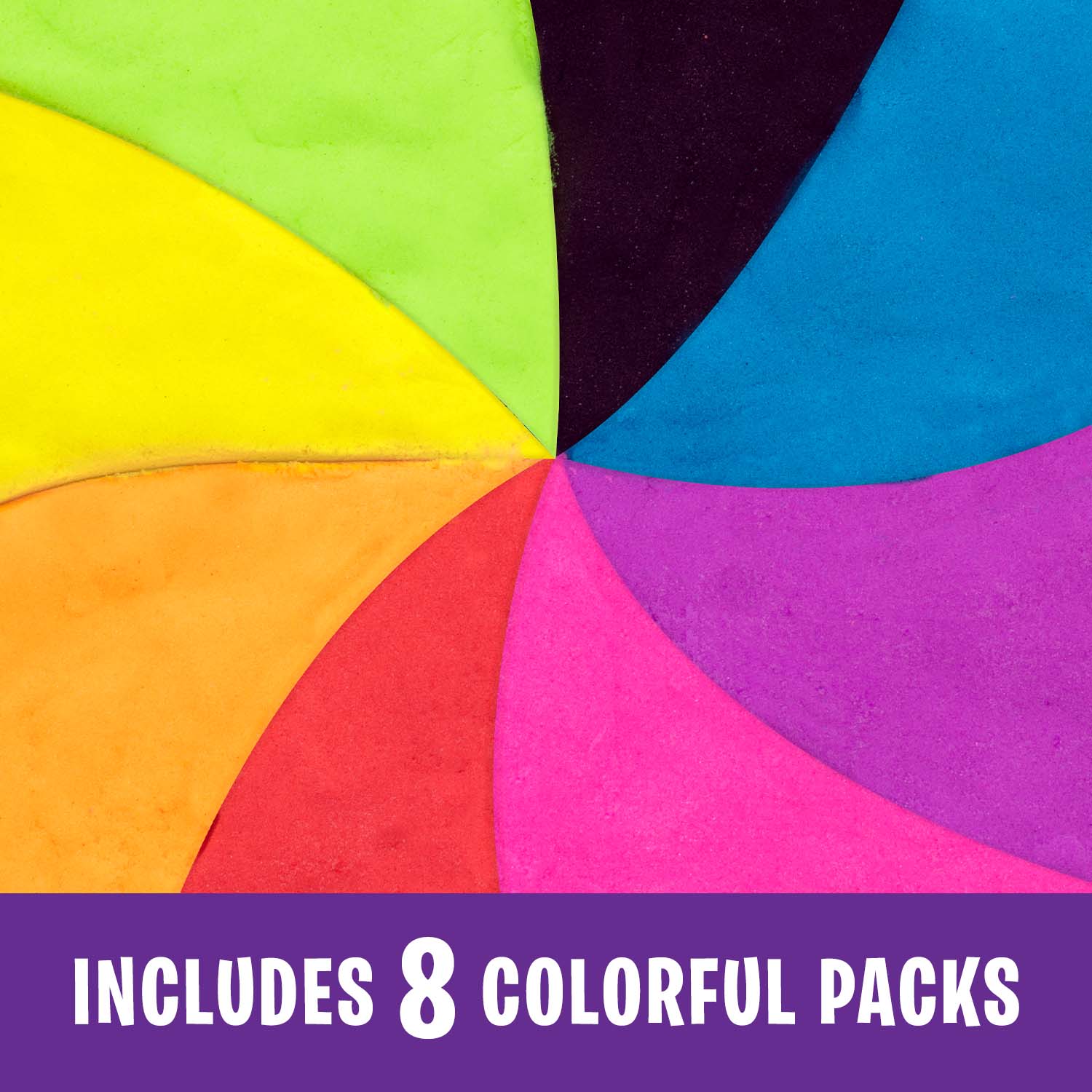 Learning Resources Playfoam Sand 8-Pack Sensory Play Sand for Fine Motor Skills and Calming Activity Never Dries Out Includes 8 Colors