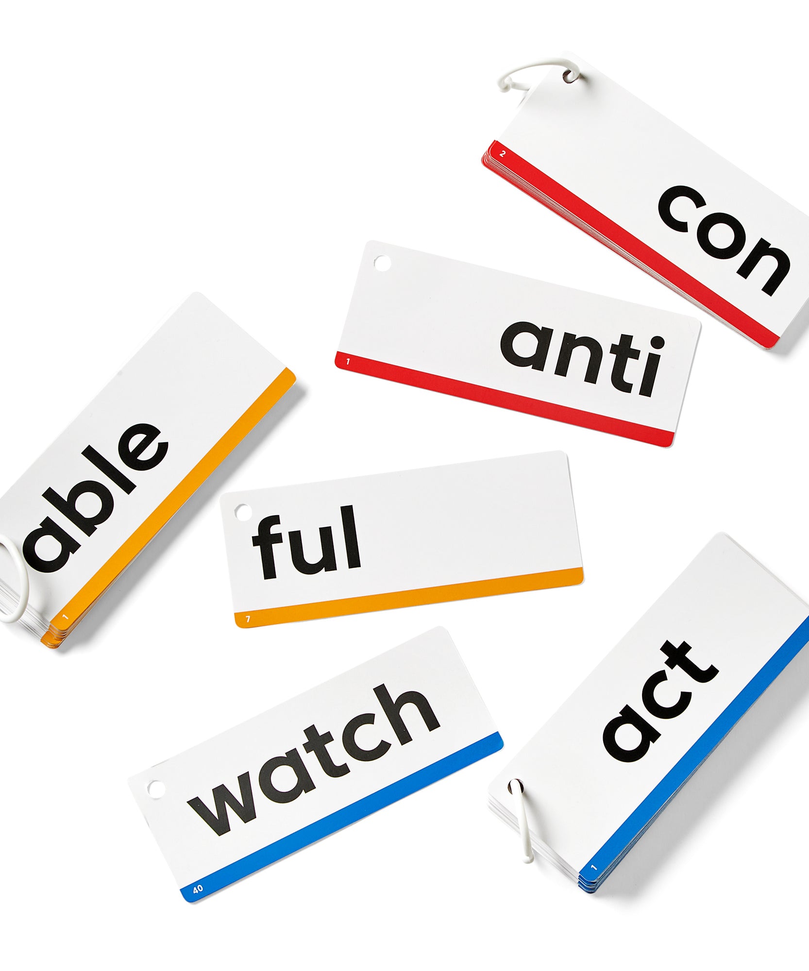 Learning Resources Morphology Wall Card Set, 215 Piece Literacy Resource for Teaching Prefixes, Suffixes, Root and Base Words, Color-Coded with Magnets and Teacher Guide, Ages 7 and Up