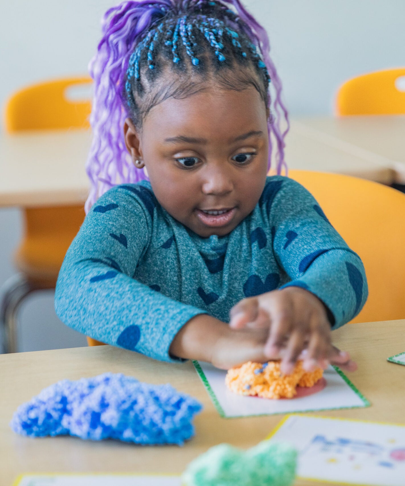 مجموعة لعب فوم لتشكيل وتعلم الأرقام من موارد التعلم، تكوين عملي للأرقام والأشكال، ألعاب حسية ومهارات حركية دقيقة، خالية من الفوضى ولا تجف أبدًا، موارد التعلم