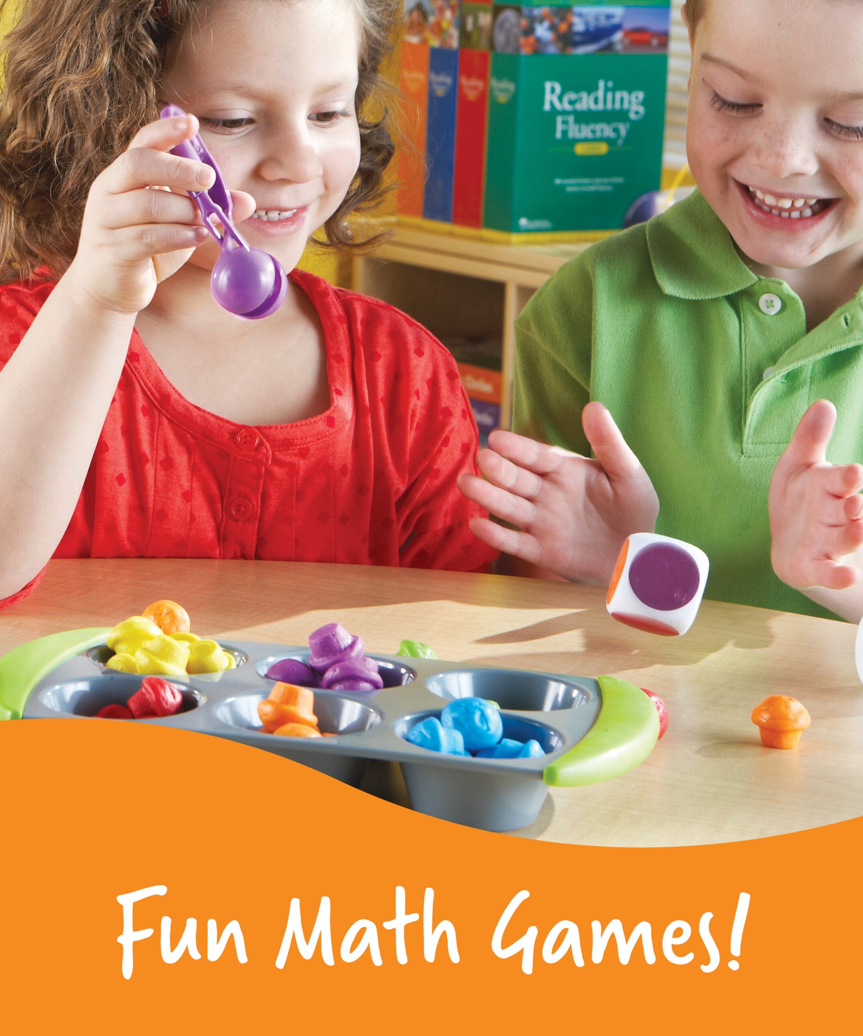 Learning Resources Mini Muffin Match Up, Hands-On Early Maths Activity Set for Colour, Number Recognition, and Fine Motor Skills, Ages 3+