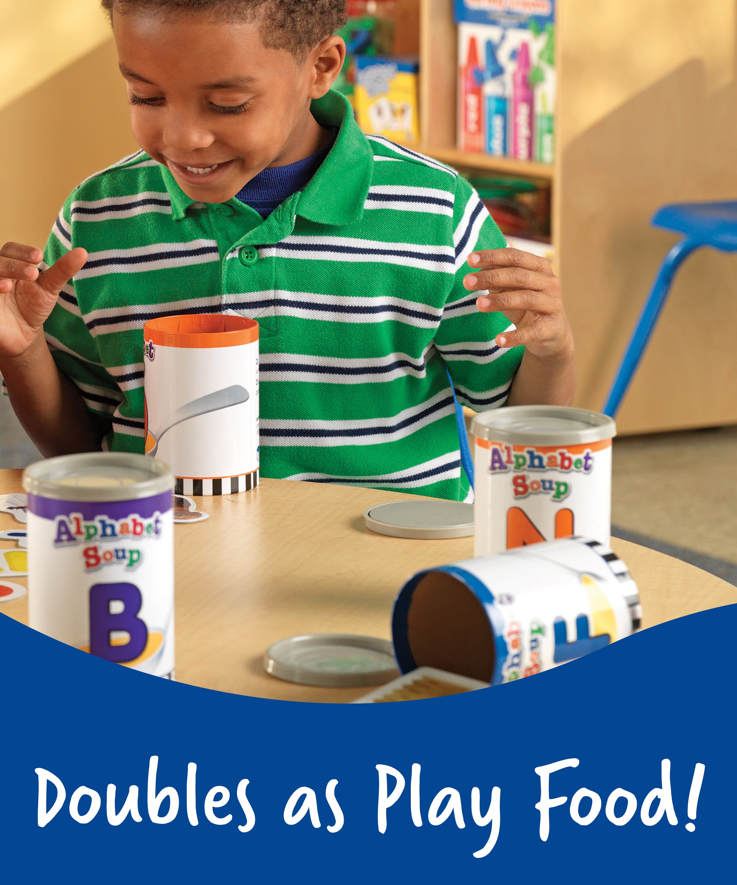 مجموعة فرز حساء الأبجدية من Learning Resources، مجموعة تعليمية عملية للأبجدية والقراءة، 208 قطعة، للأعمار من 3 سنوات فما فوق